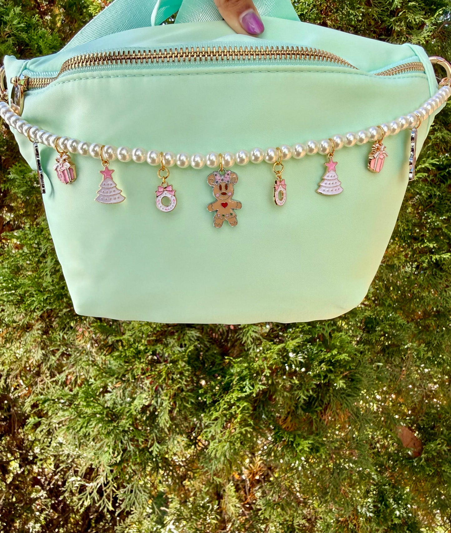 Pinkmas Bag Chain