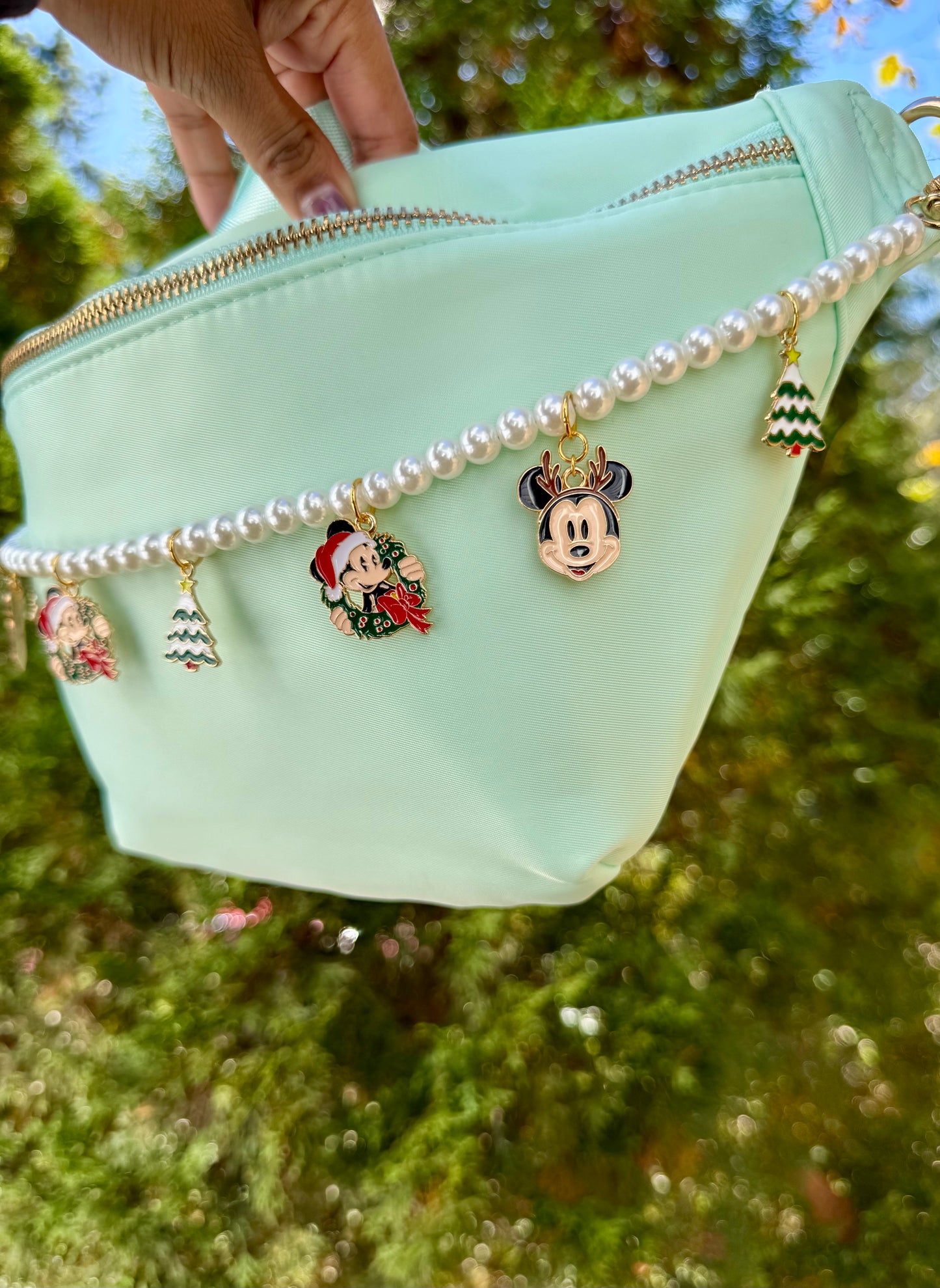 Festive Mouse Bag Chain