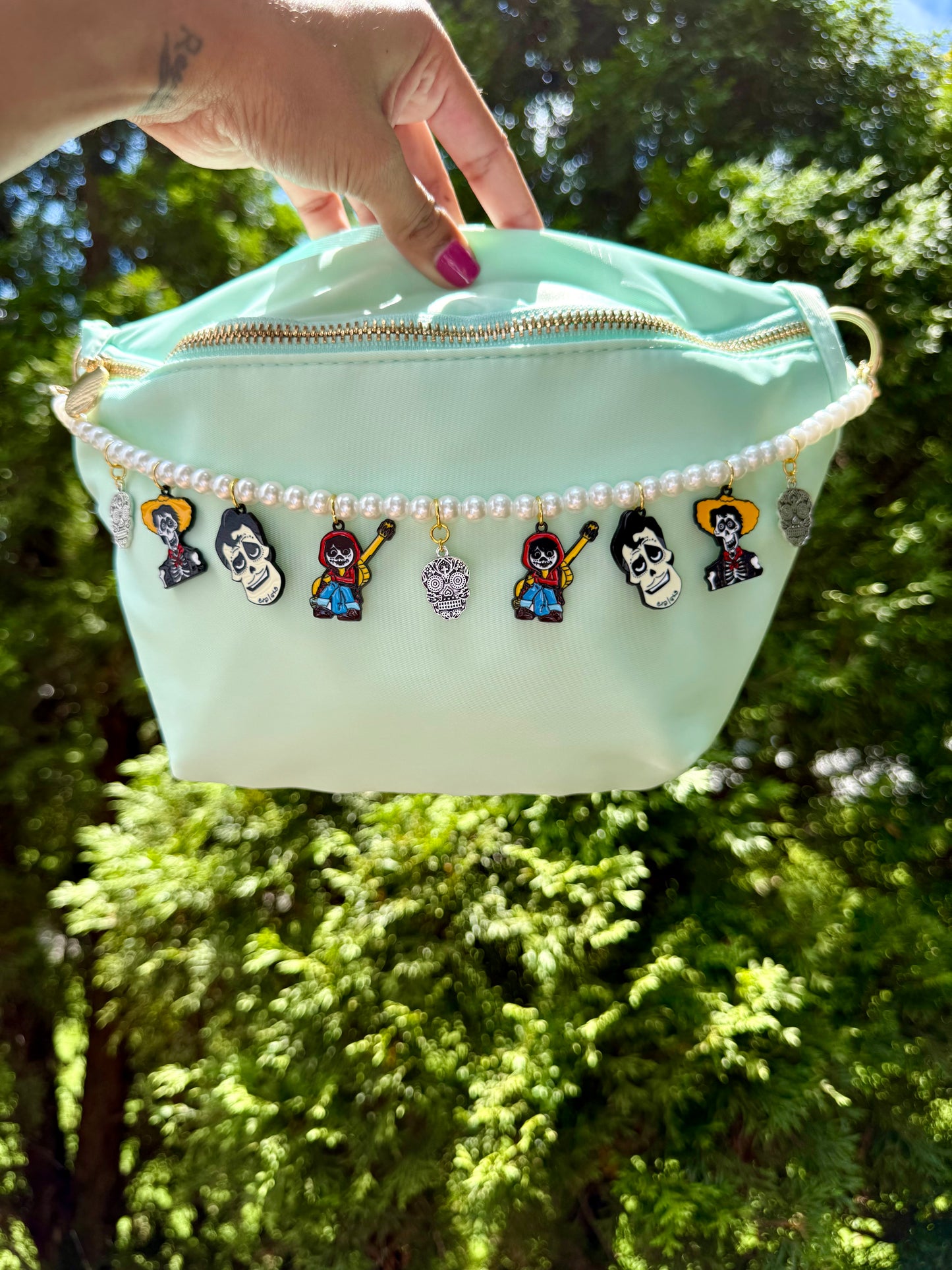 Dia de Muertos Bag Chain