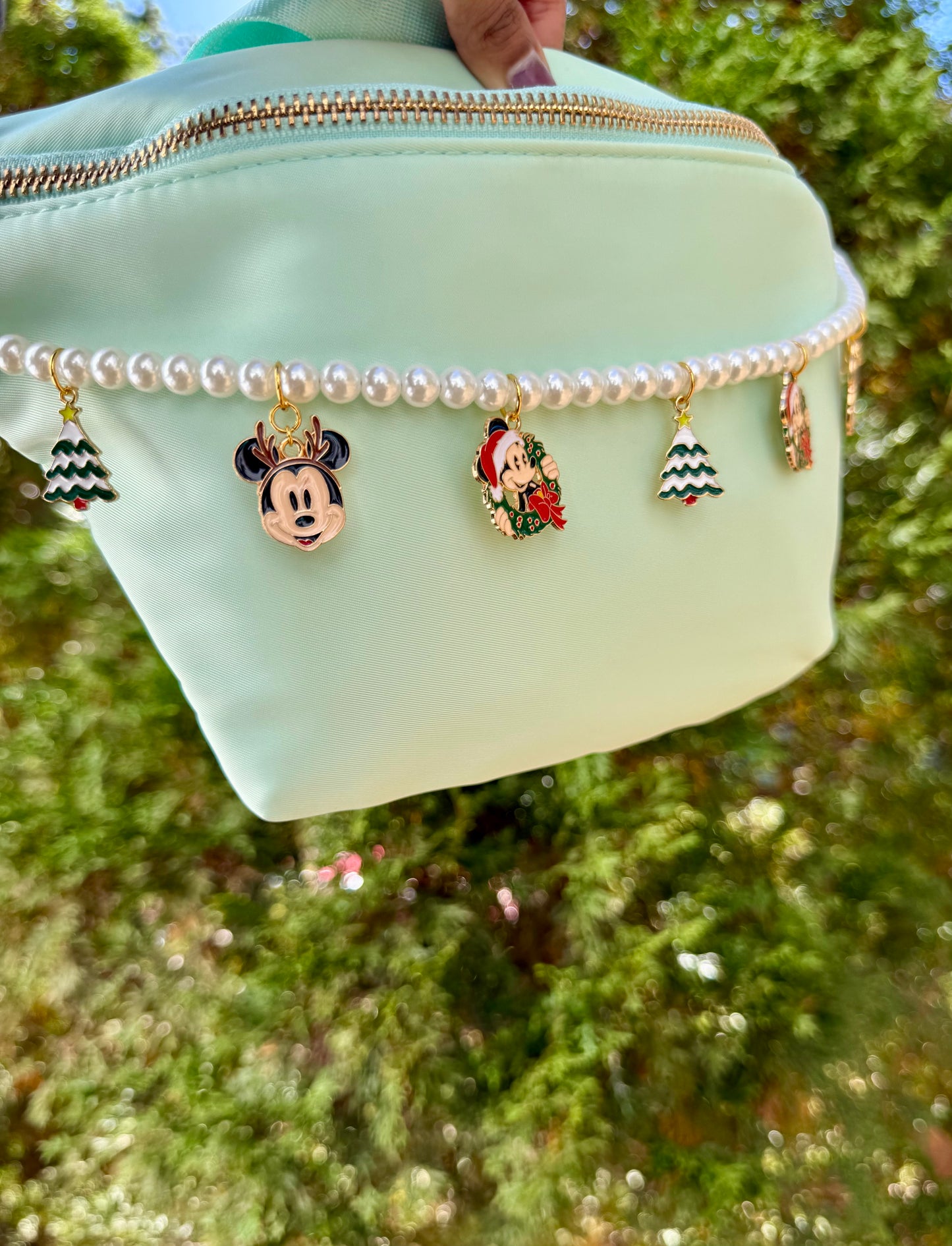 Festive Mouse Bag Chain