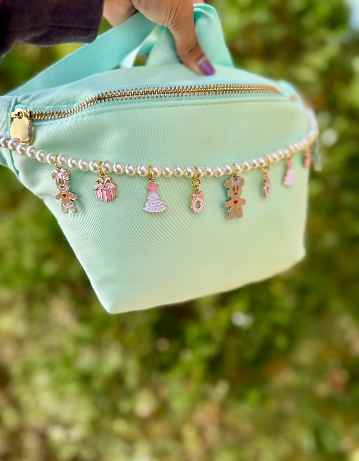 Pinkmas Bag Chain