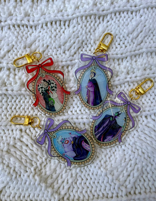 Villain Bag Charms