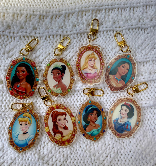 Royal Portrait Bag Charms