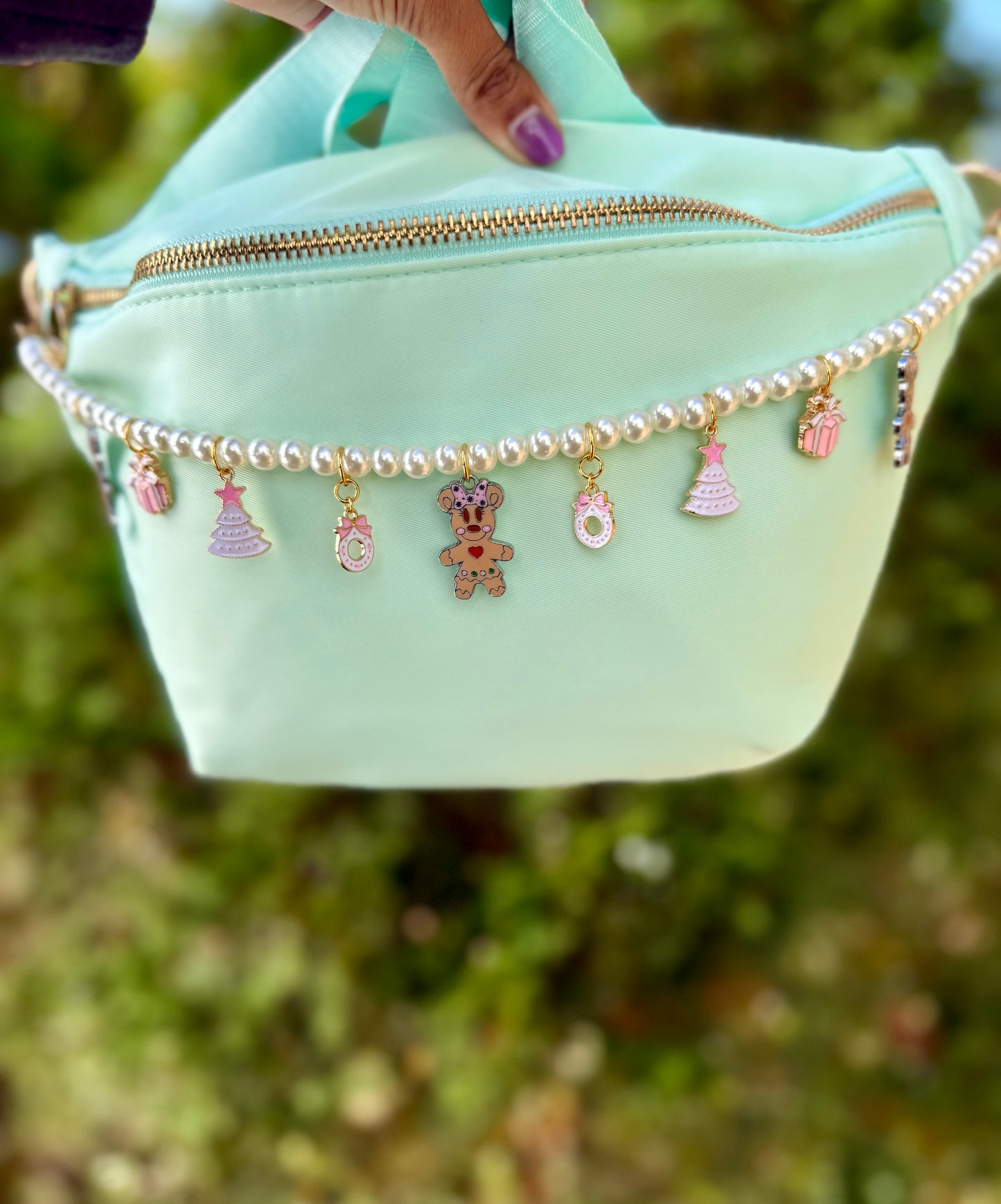 Pinkmas Bag Chain