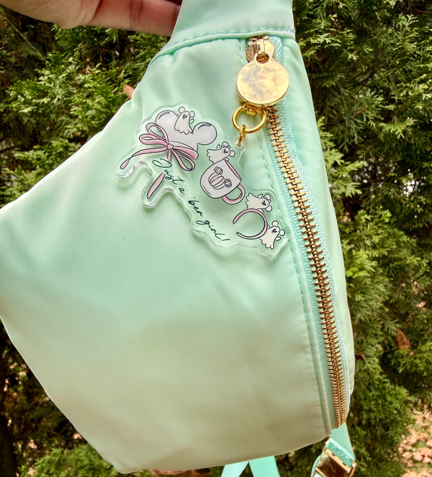 Just a ‘ber girl Bag Charm