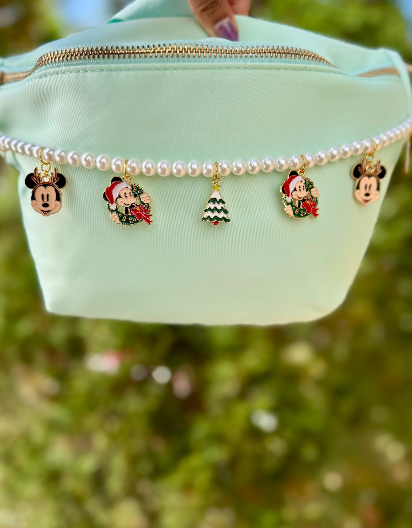 Festive Mouse Bag Chain