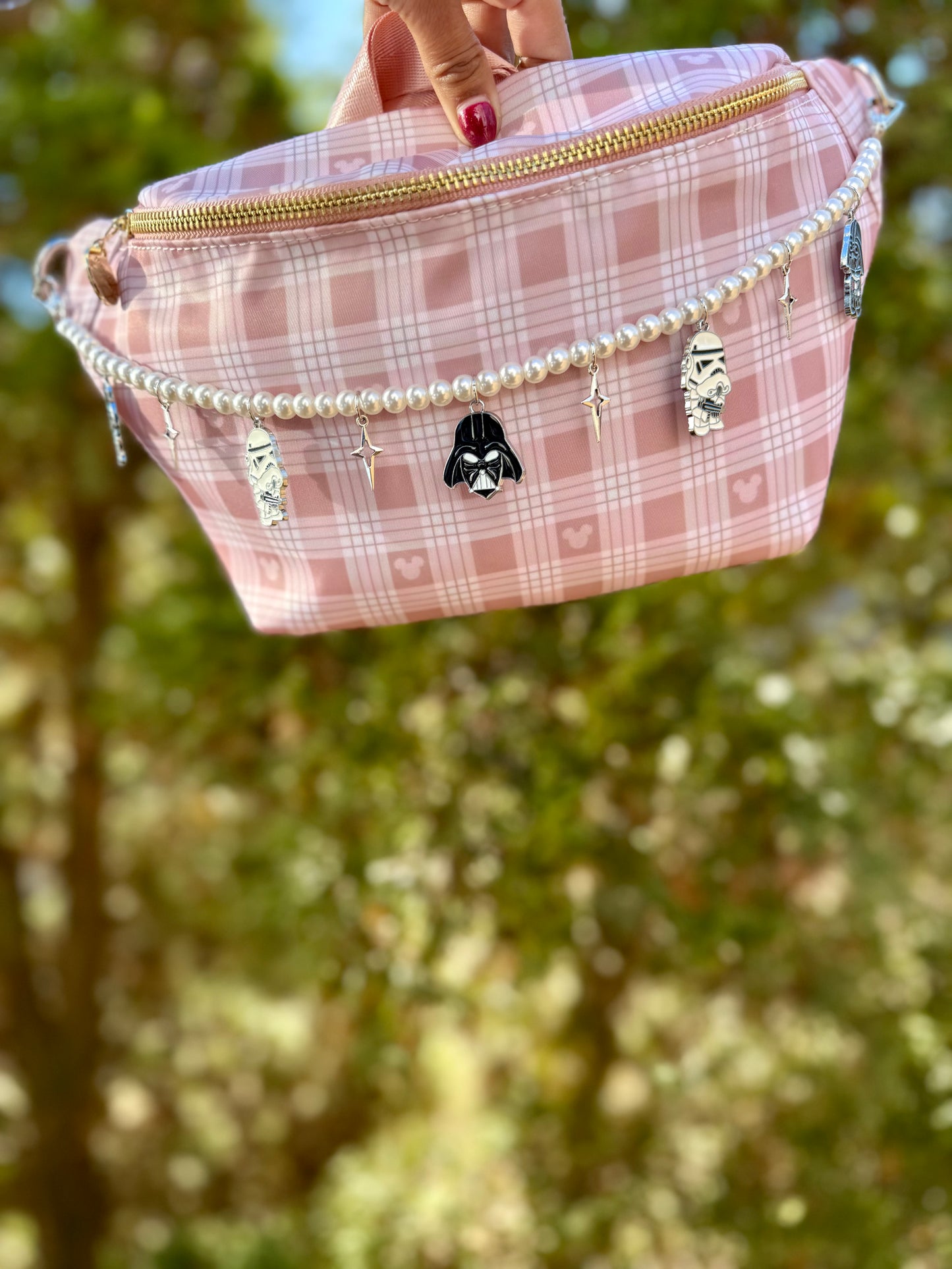 Pearls of the Dark Side Bag Chain