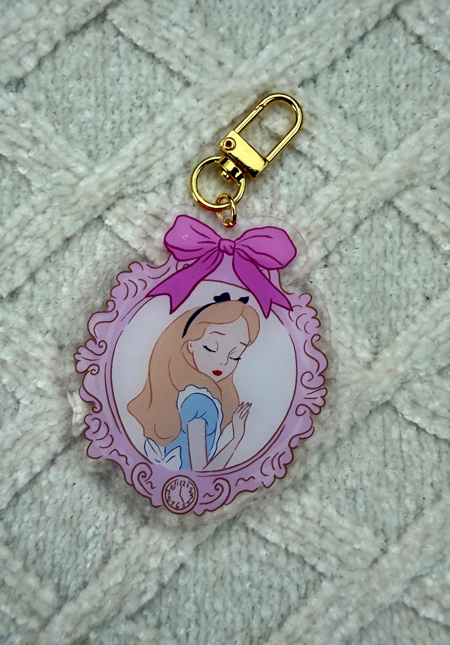 Wonderfully Alice Portrait Bag Charm