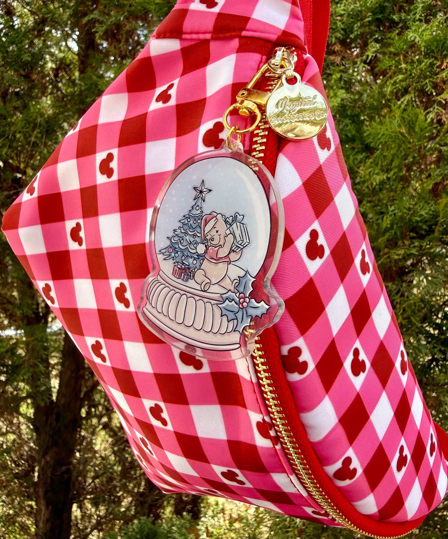 Verry Merry Snow Globe Bag Charms