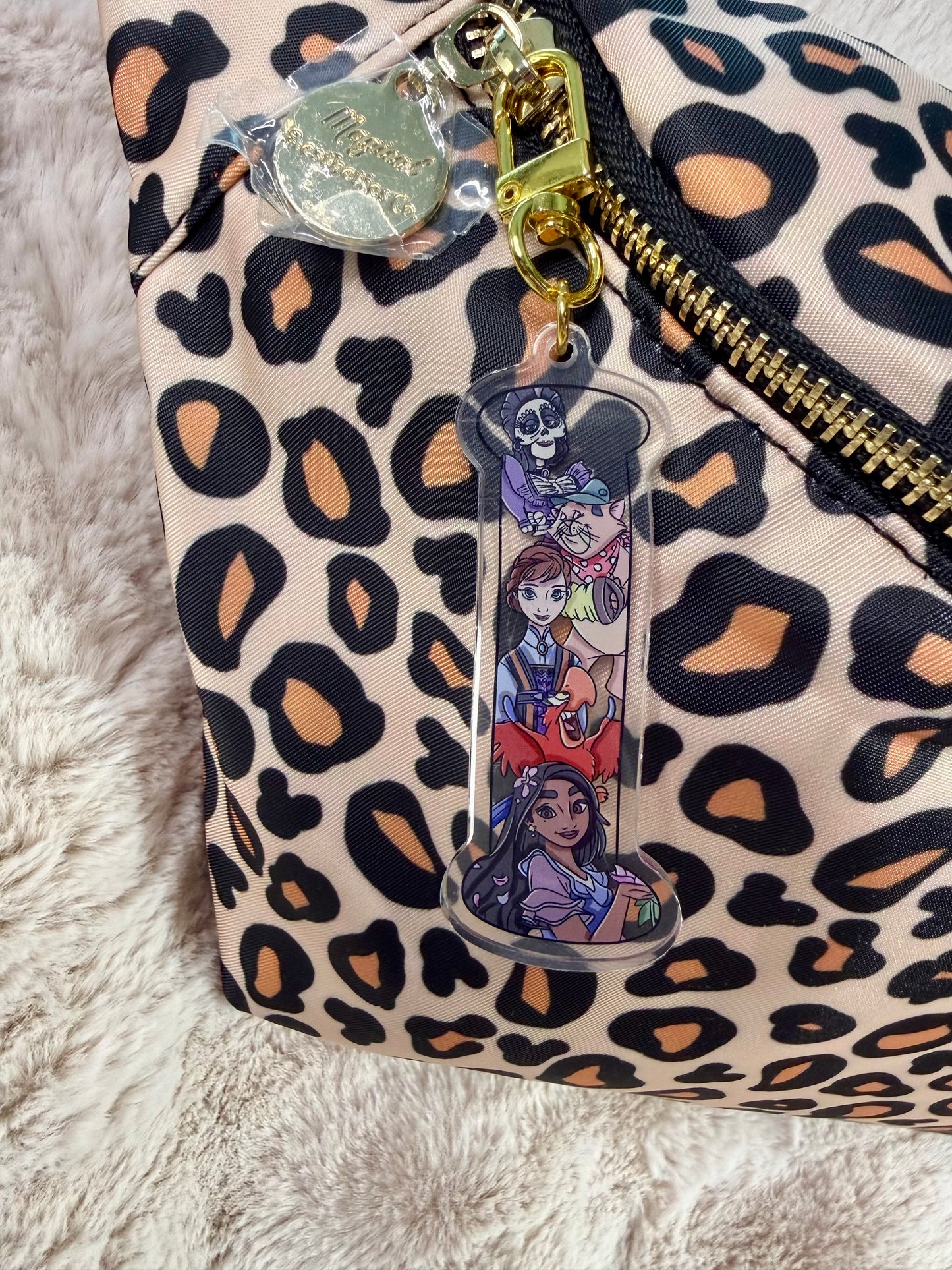 Initial Bag Charm
