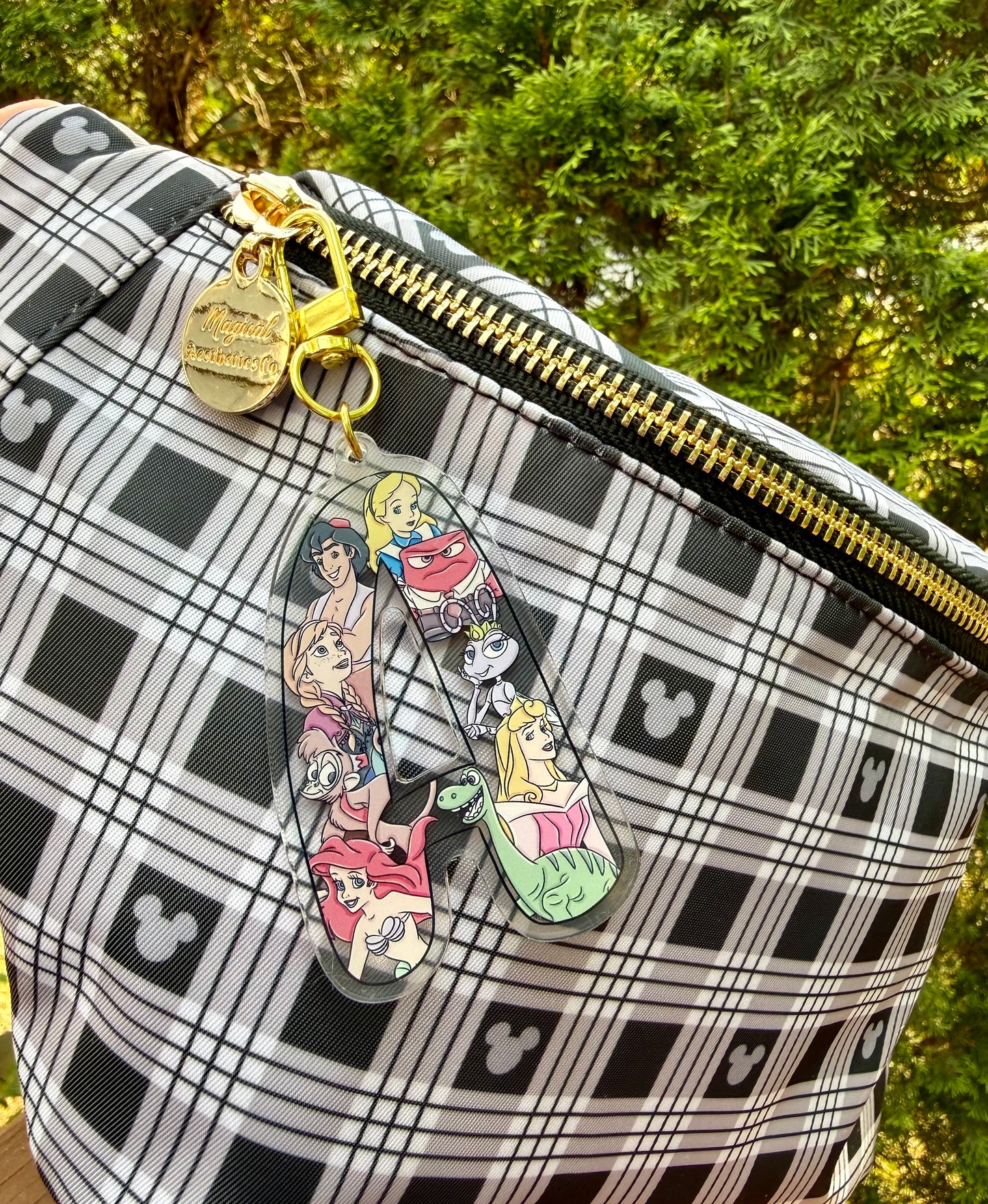 Initial Bag Charm