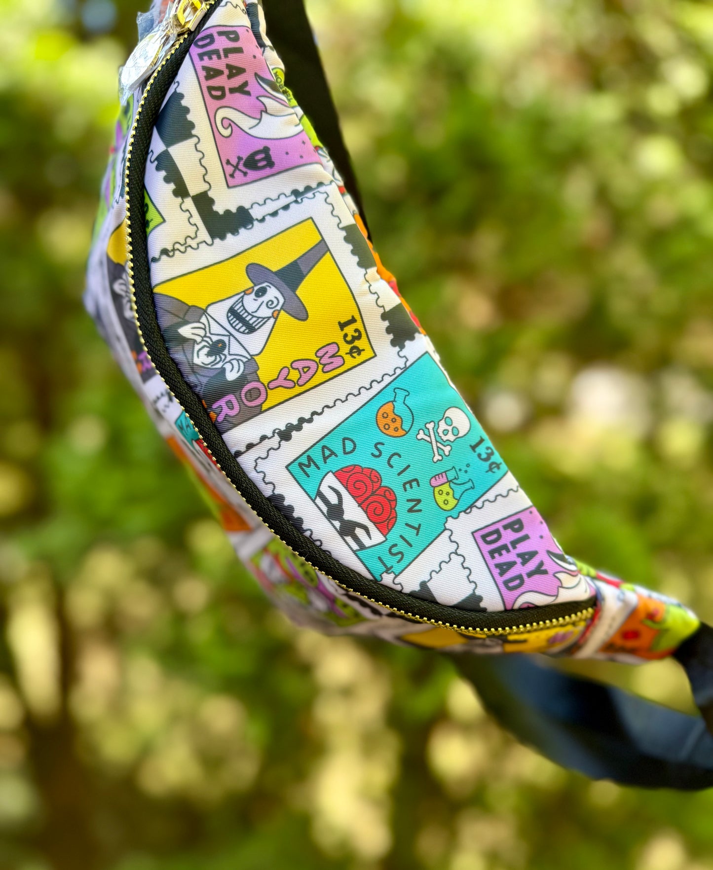 Nightmare Patchwork Fanny/Belt bag