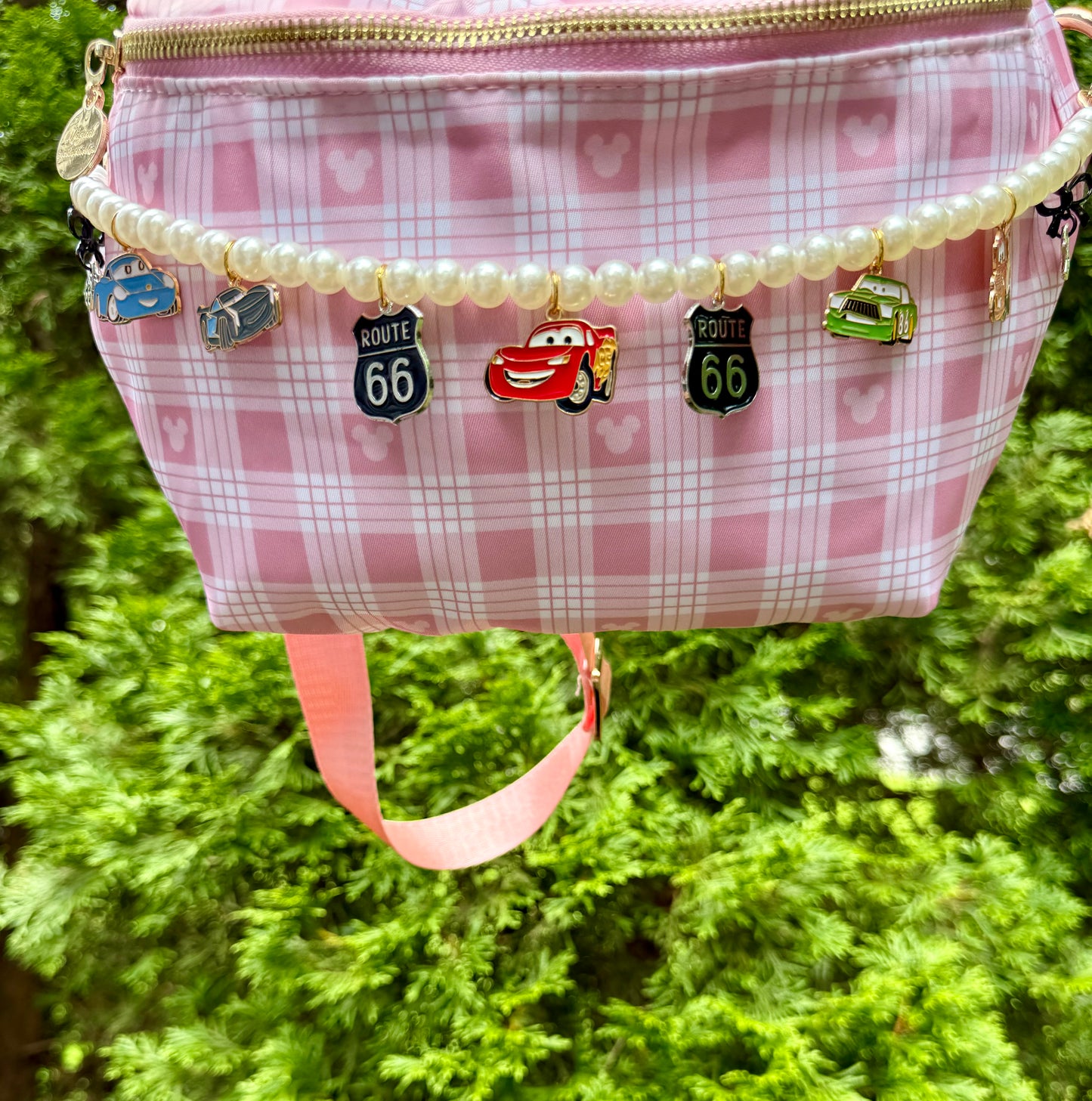 Coquette Racing Pals Bag Chain