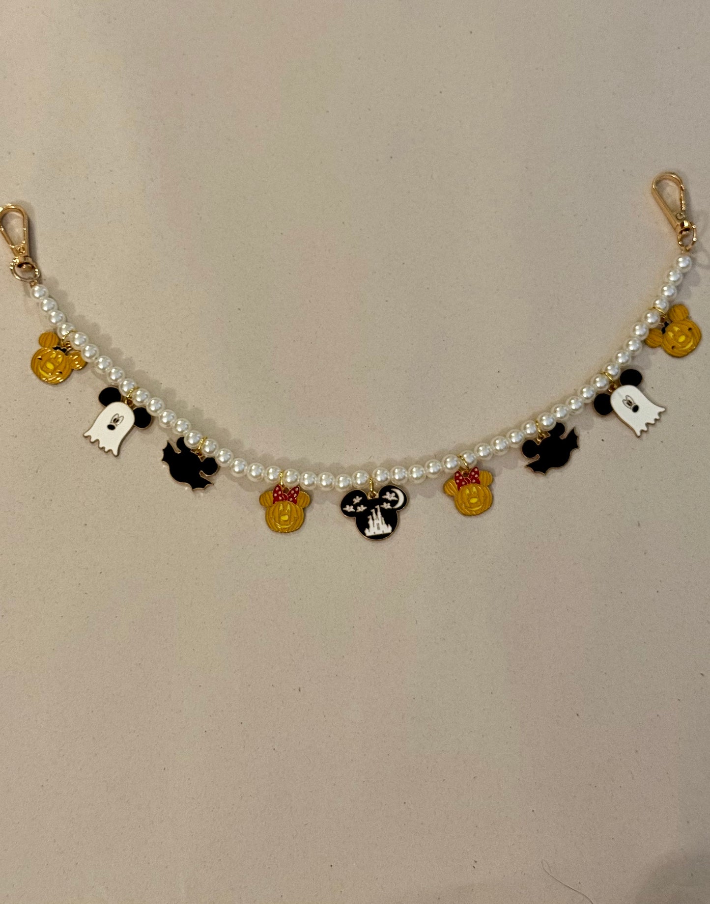 Spooky Icons Bag Chain