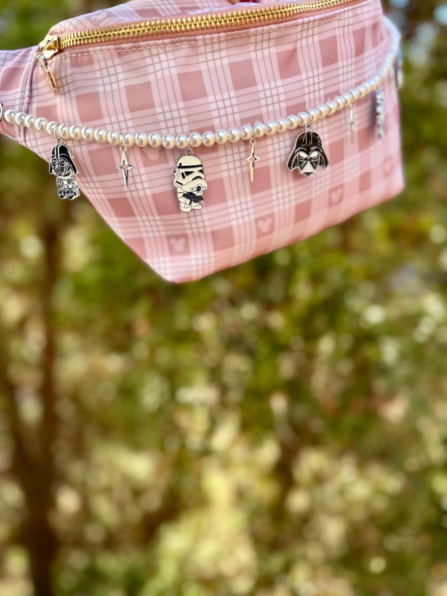 Pearls of the Dark Side Bag Chain