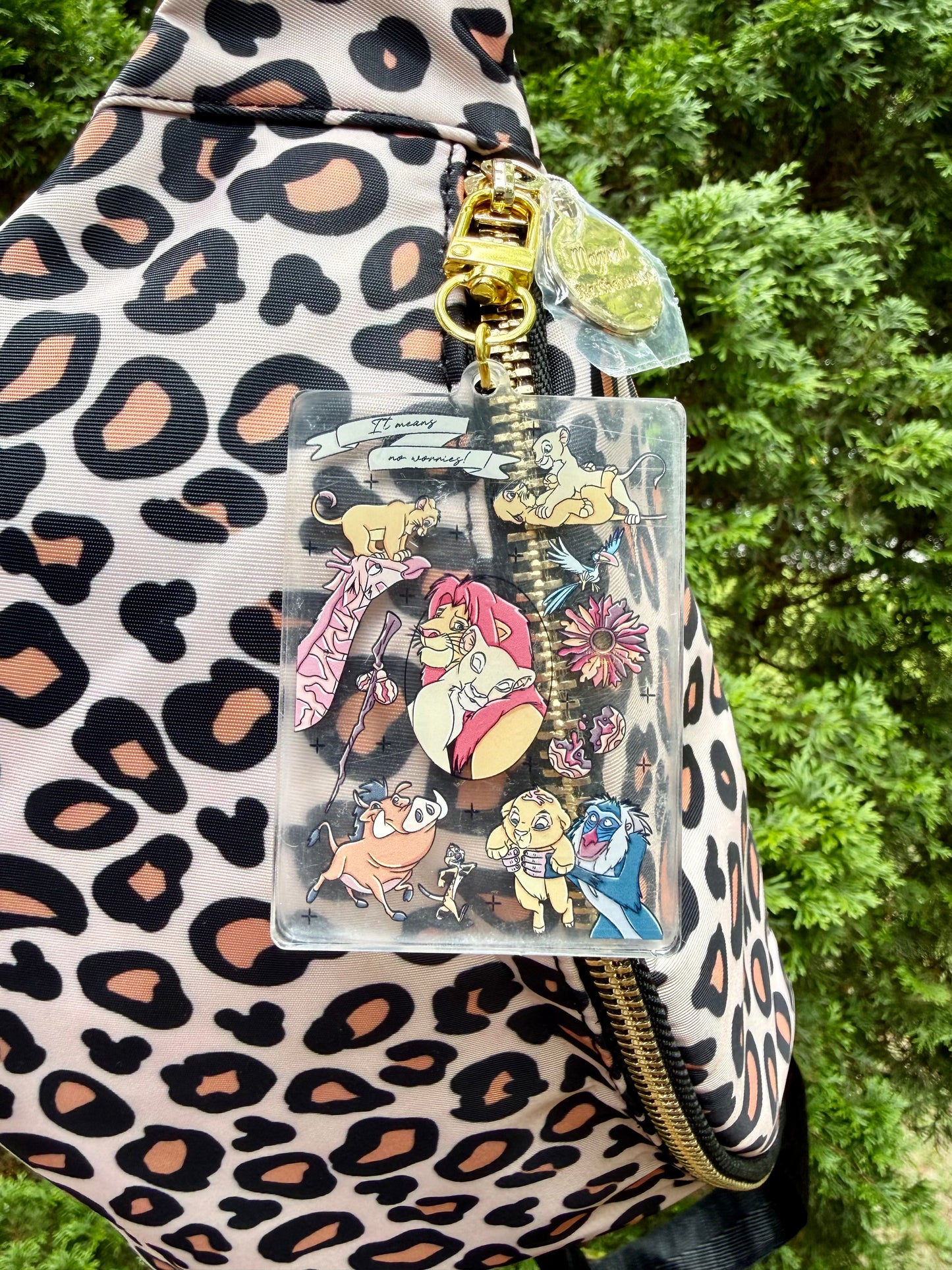 No Worries Bag Charm