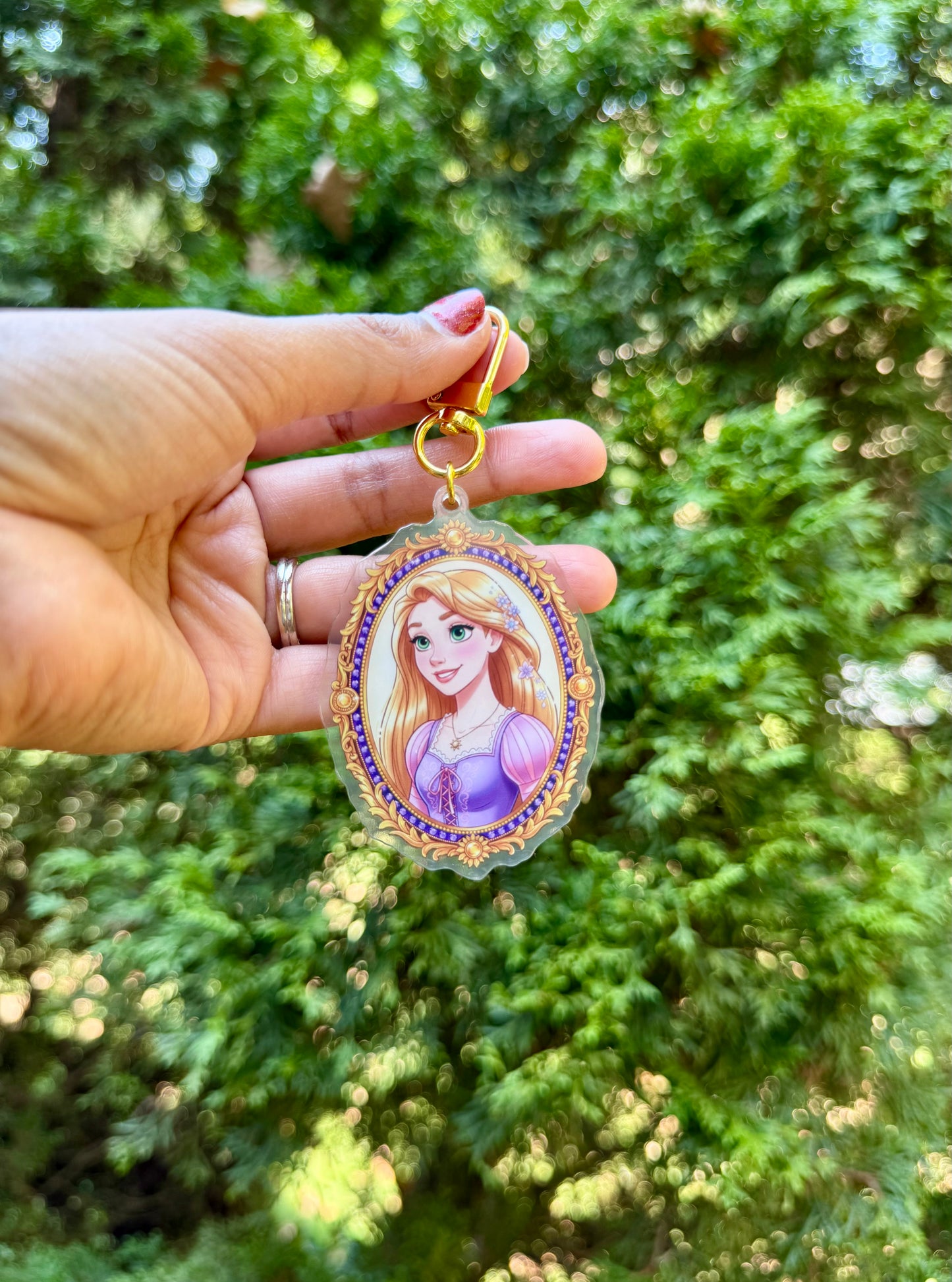 Royal Portrait Bag Charms
