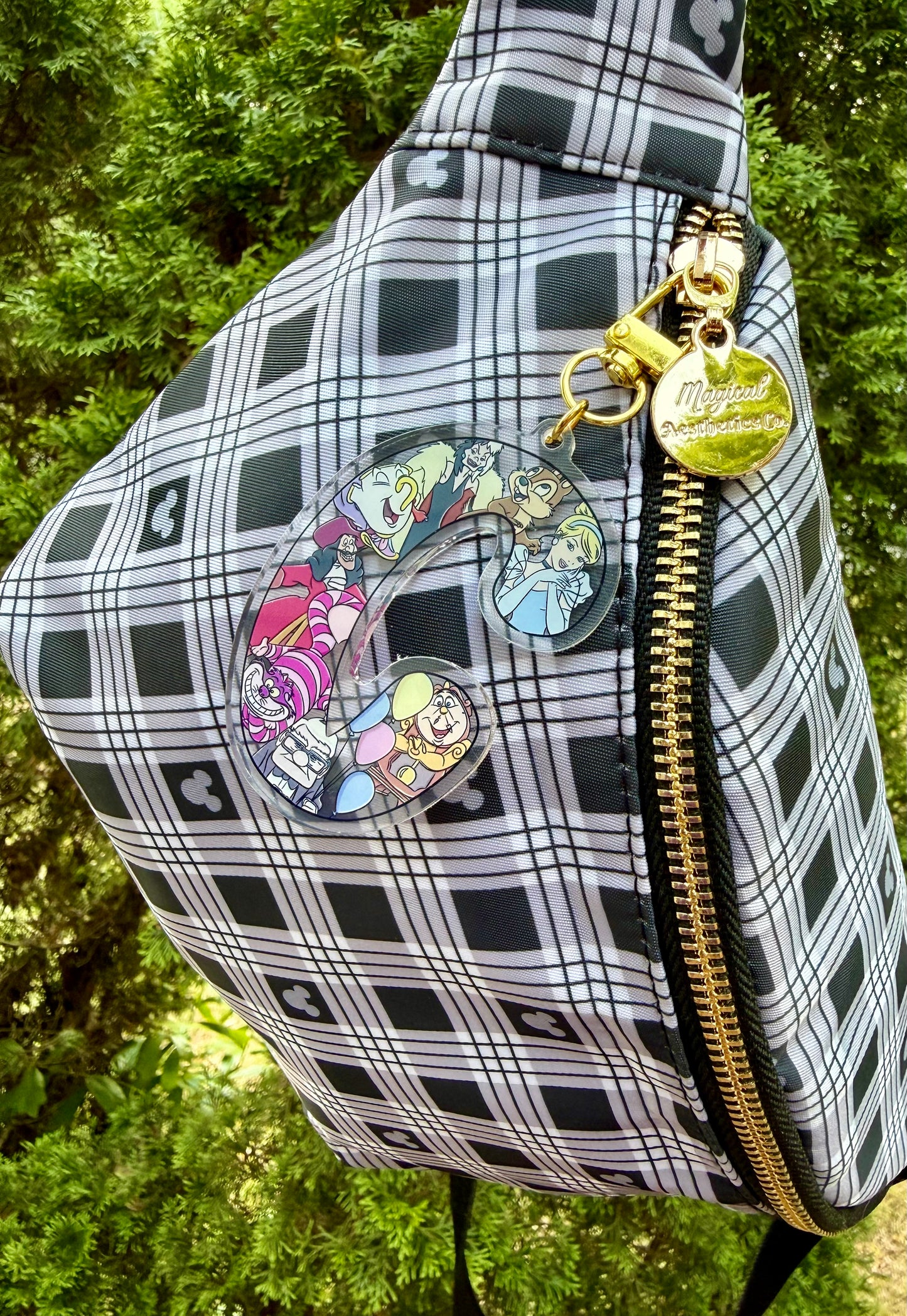 Initial Bag Charm