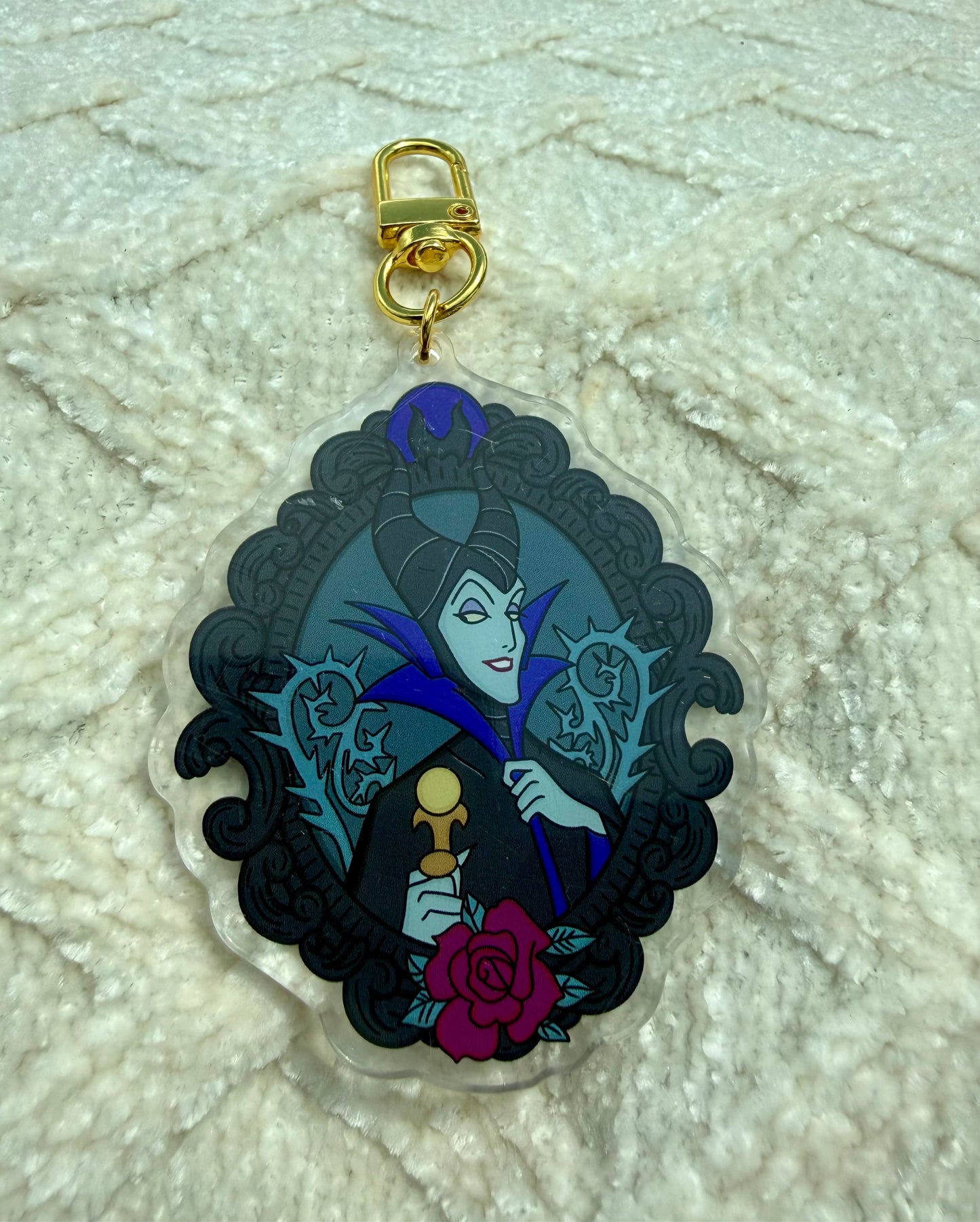 Villainous Portrait Bag Charms