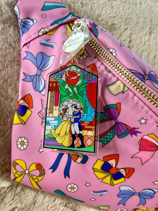 Enchanted Rose Bag Charm