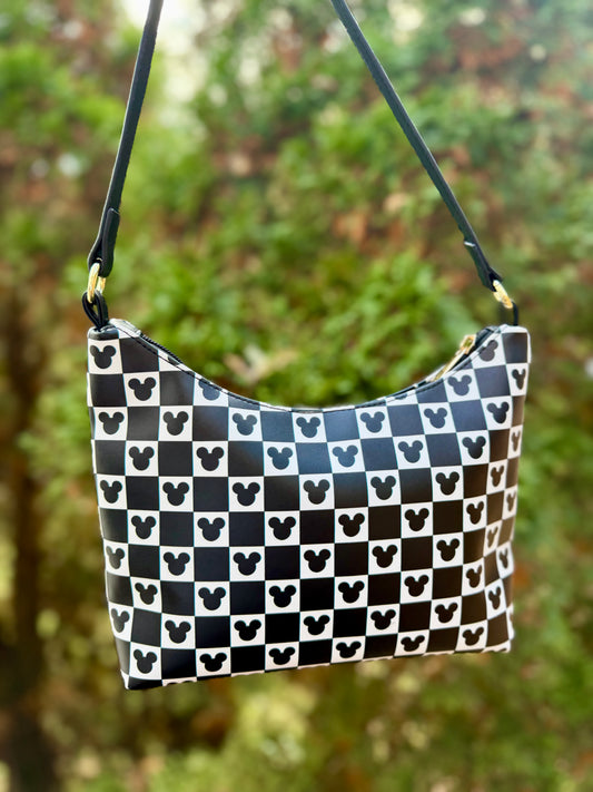 Magical Checkerboard Shoulder Bag