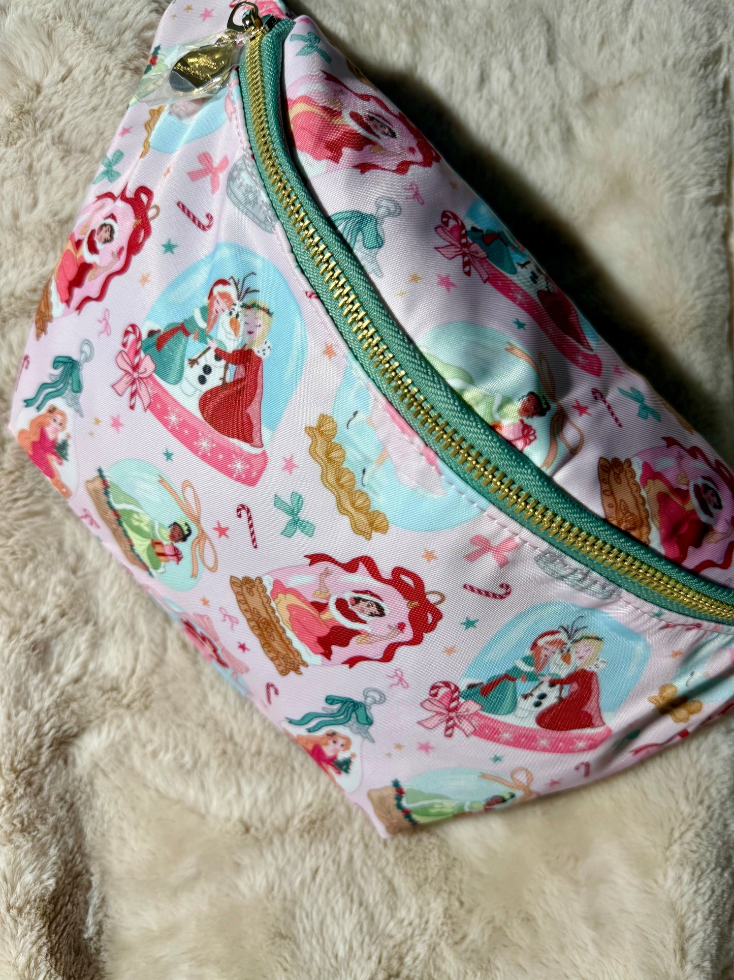 Enchanted Fairytale Snow Globe Belt Bag