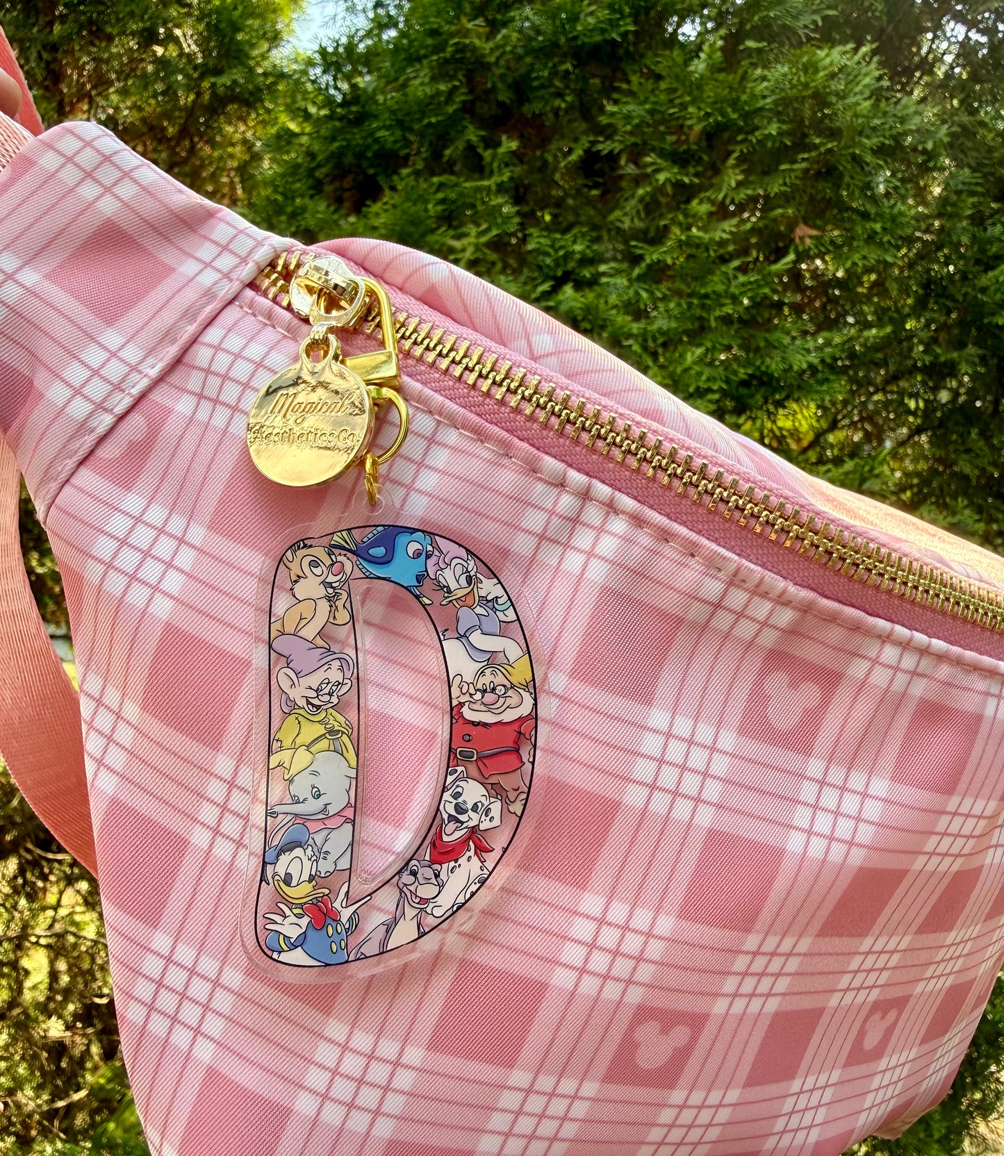Initial Bag Charm