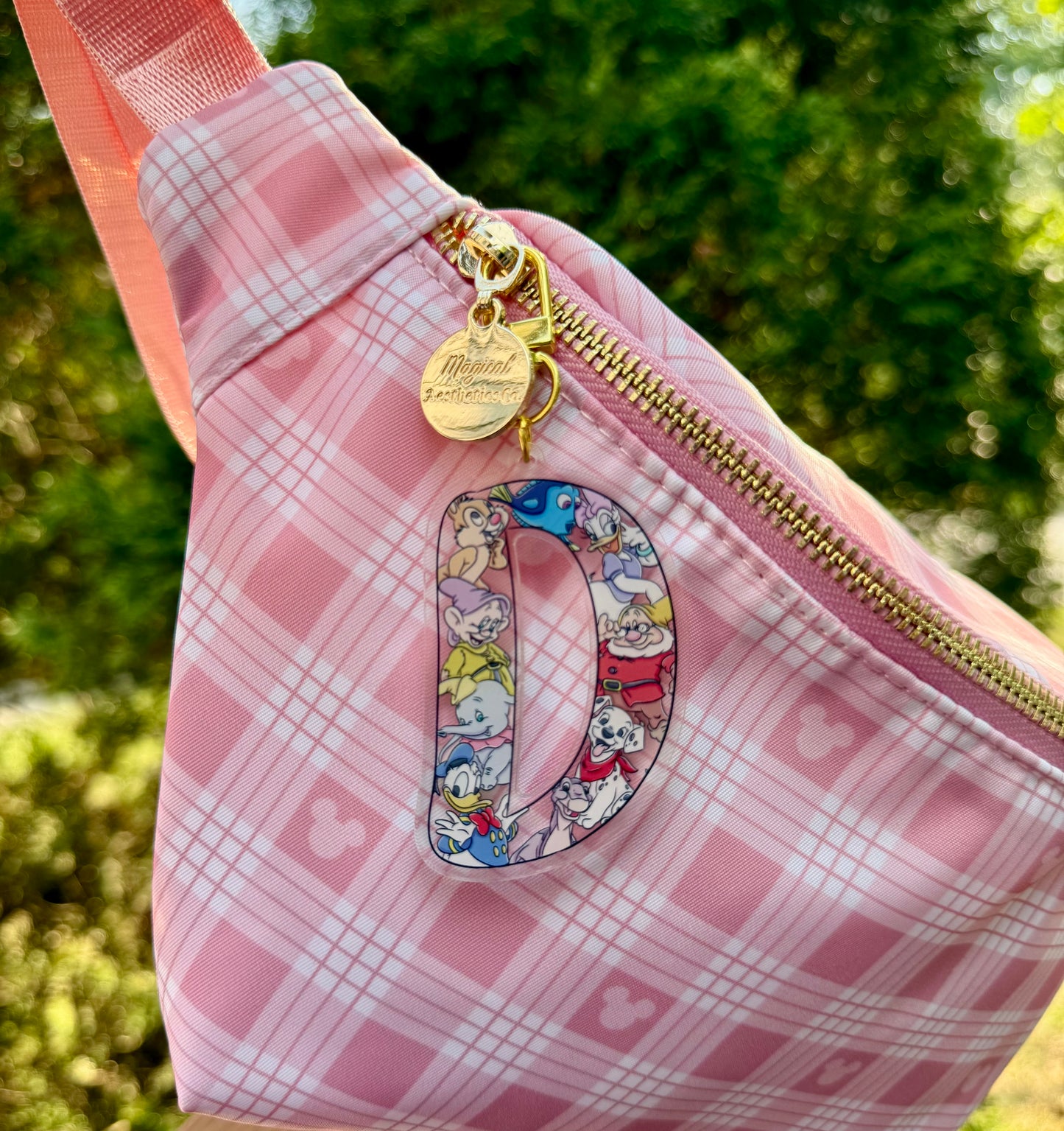 Initial Bag Charm
