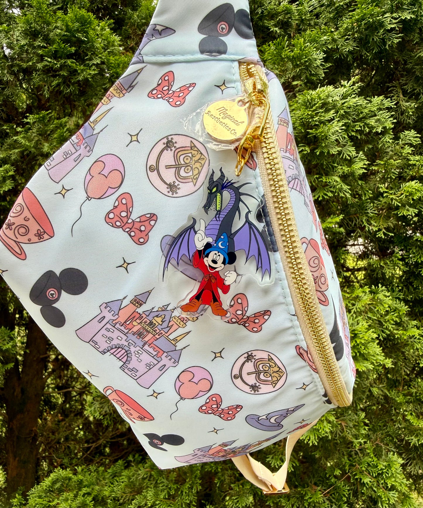 Sorcerer & Dragon Bag Charm