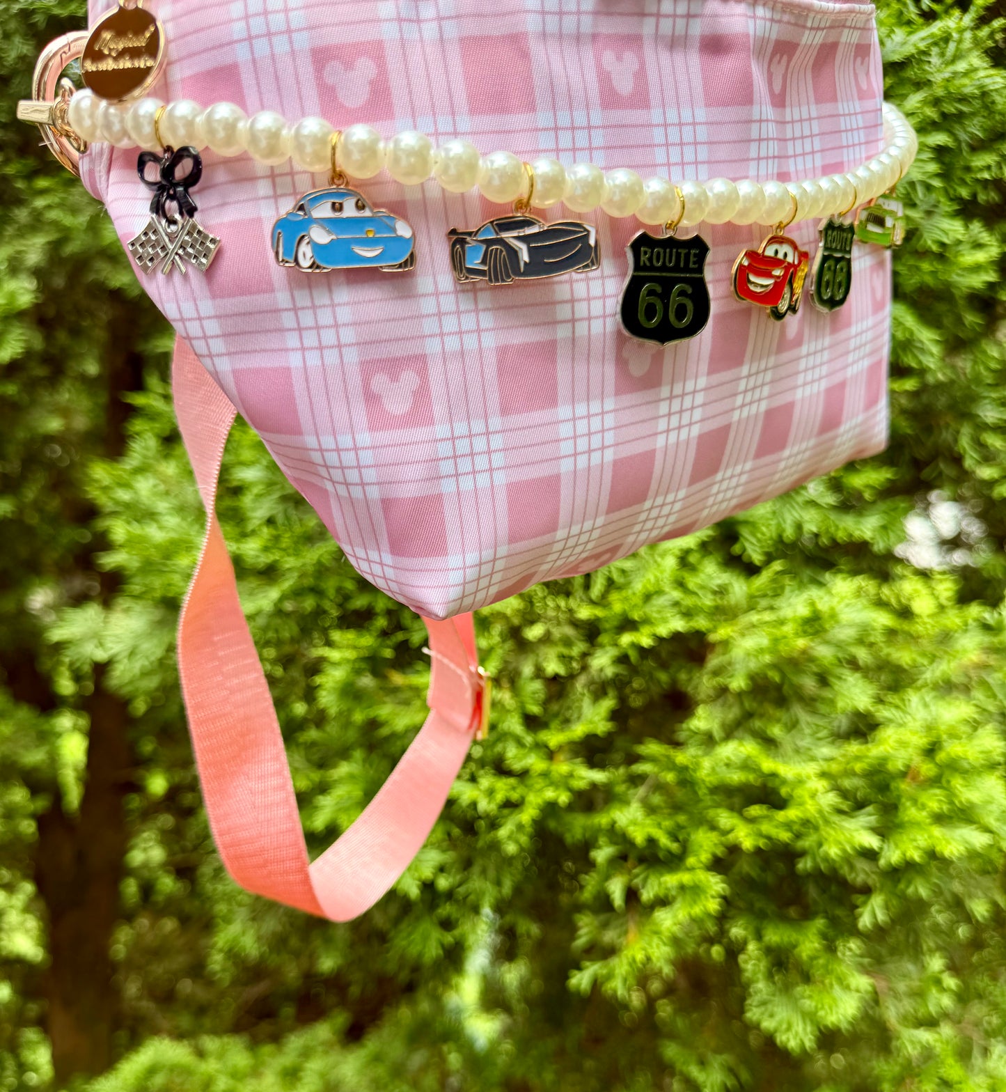Coquette Racing Pals Bag Chain