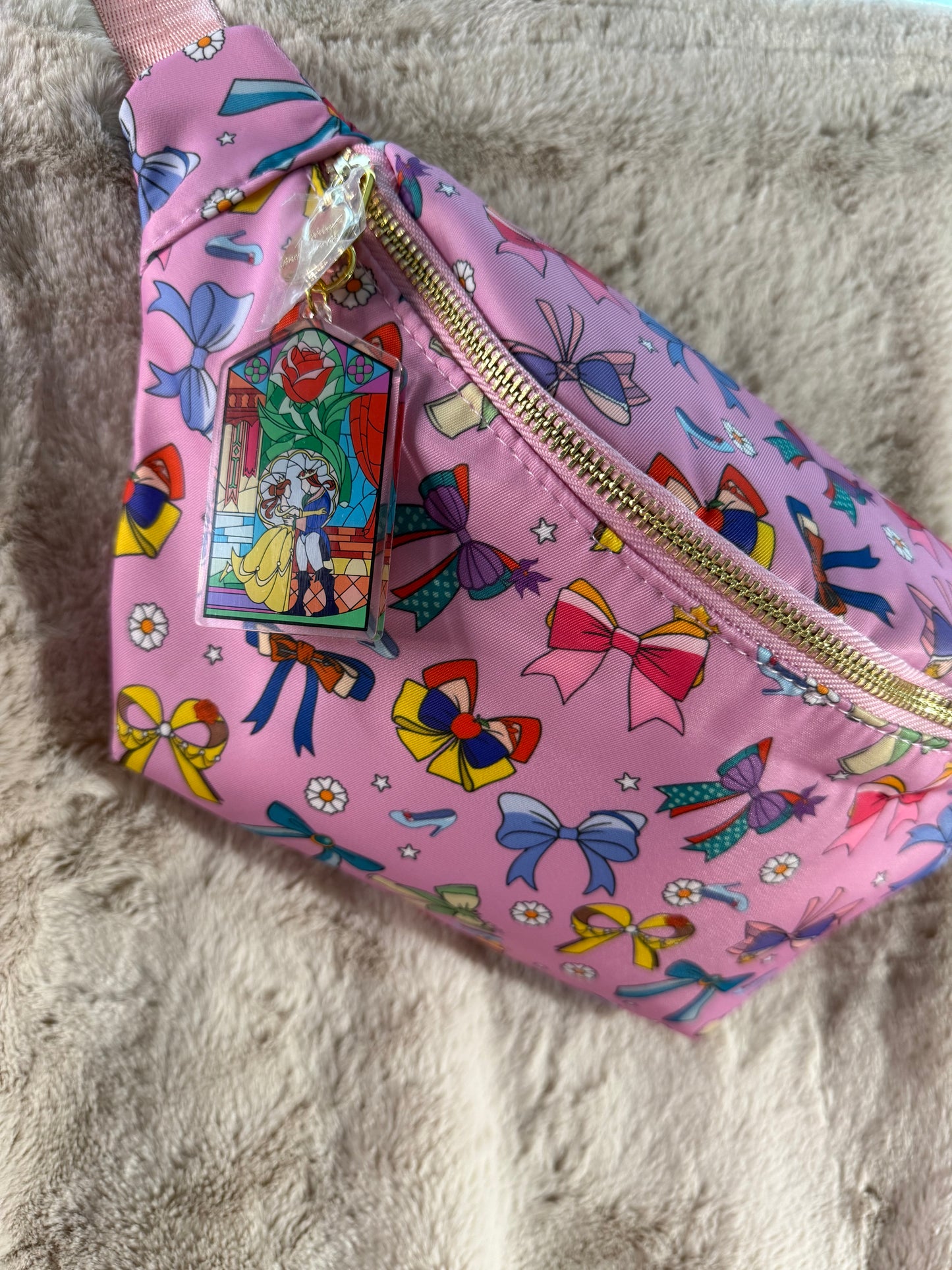 Enchanted Rose Bag Charm