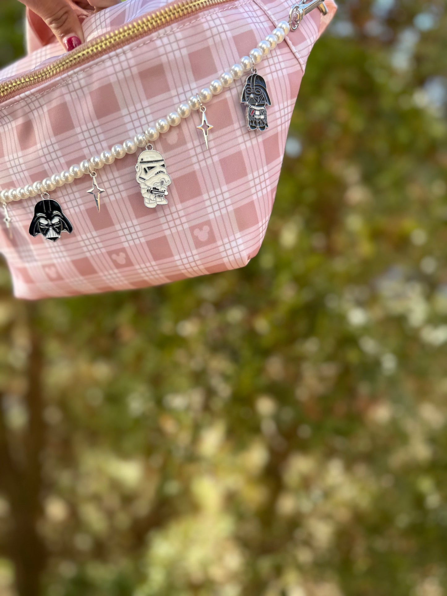 Pearls of the Dark Side Bag Chain
