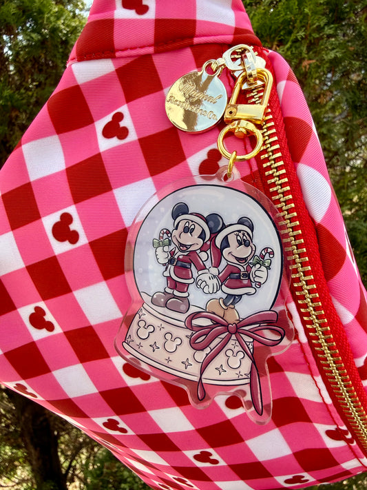 Verry Merry Snow Globe Bag Charms