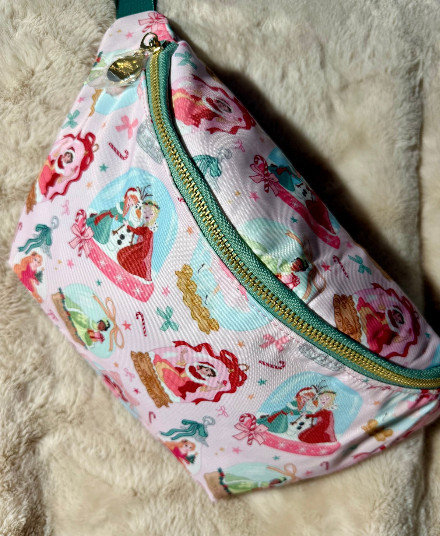 Enchanted Fairytale Snow Globe Belt Bag