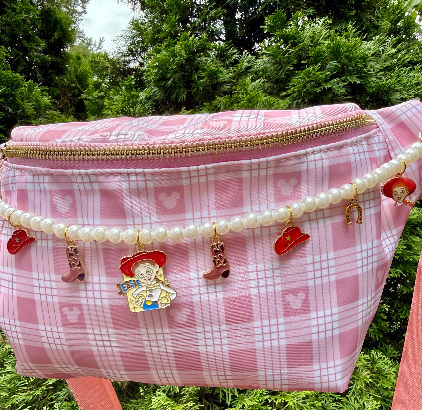 Yodeling Cowgirl Pearl Bag Chain