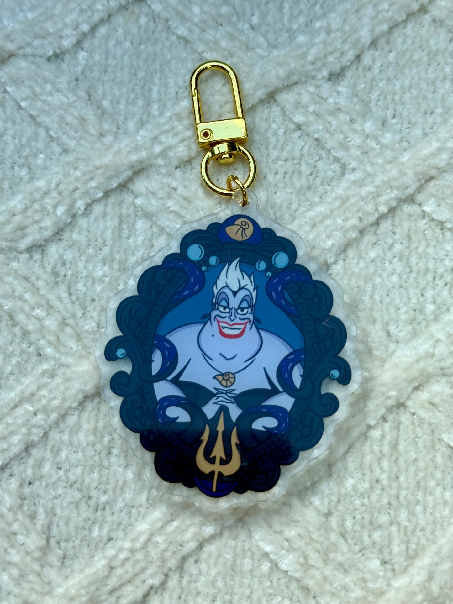 Villainous Portrait Bag Charms