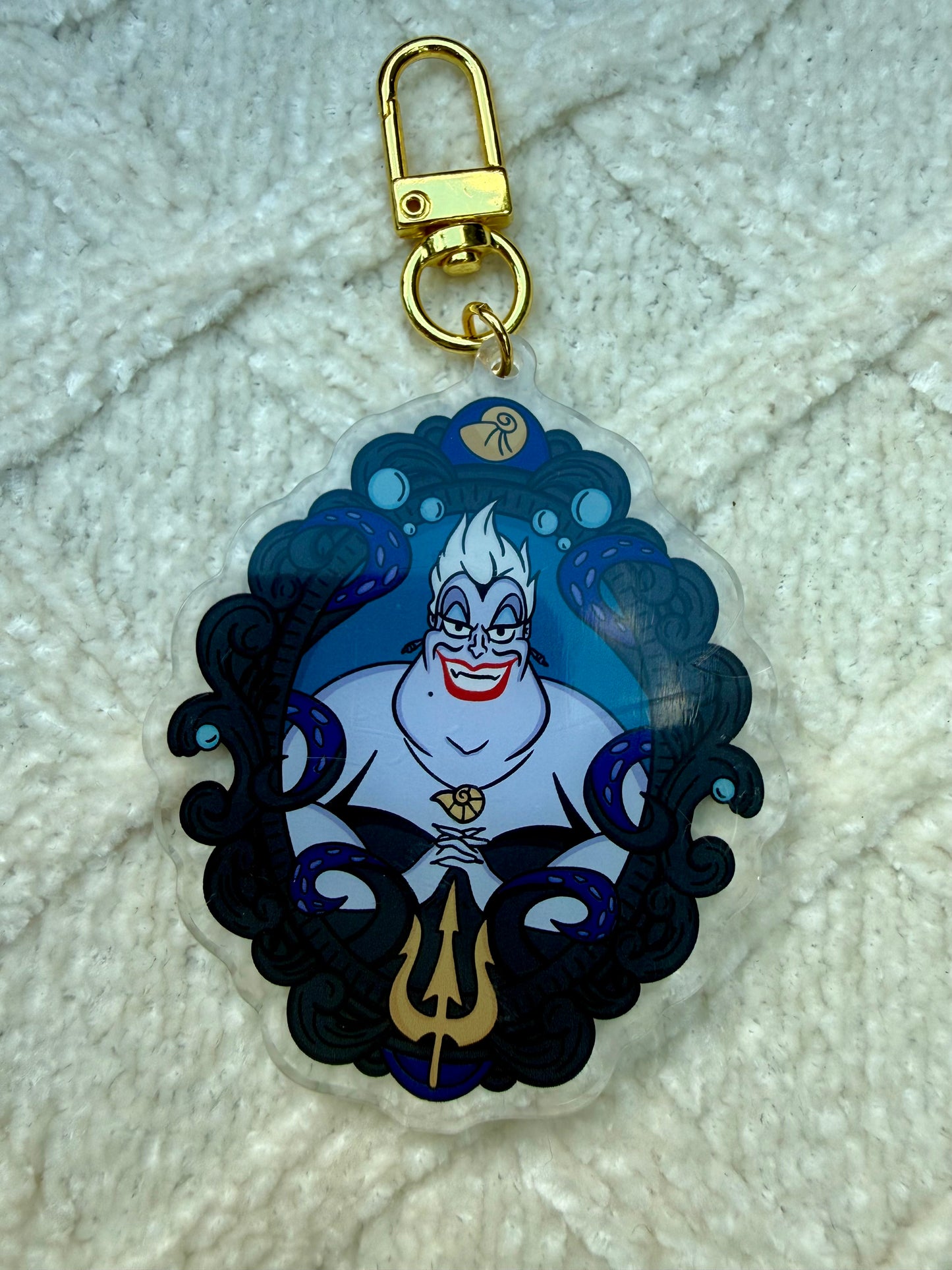 Villainous Portrait Bag Charms