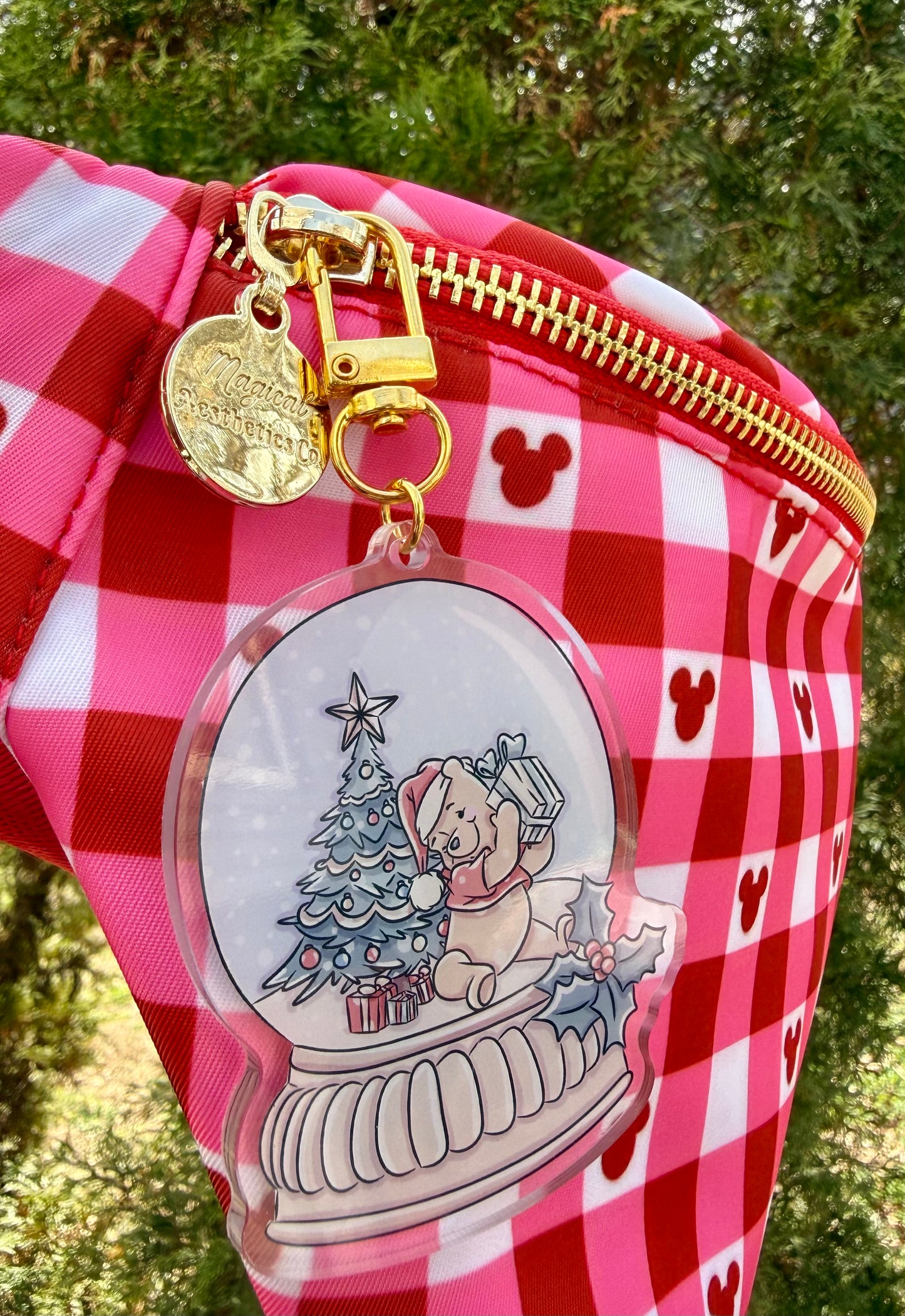 Verry Merry Snow Globe Bag Charms