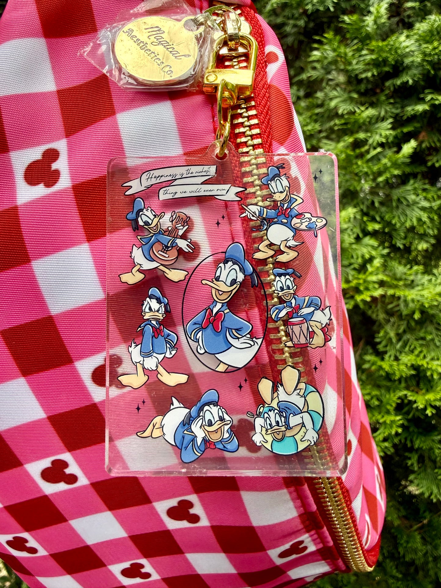 All About Donald Bag Charm