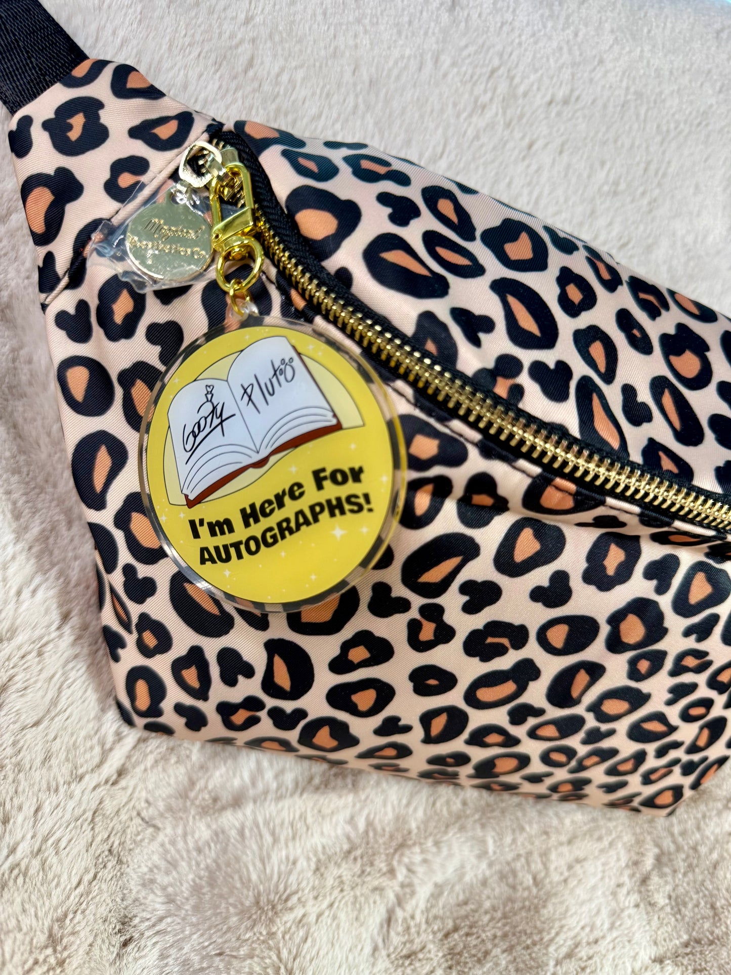 Here for the Autographs Bag Charm