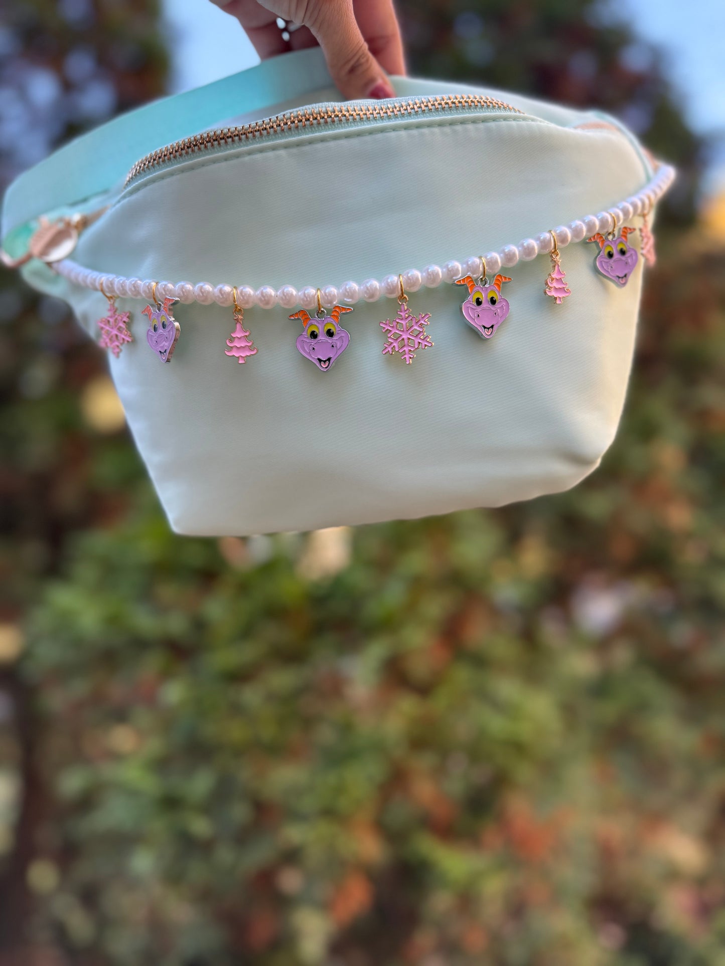 Pinkmas Dragon Bag Chain