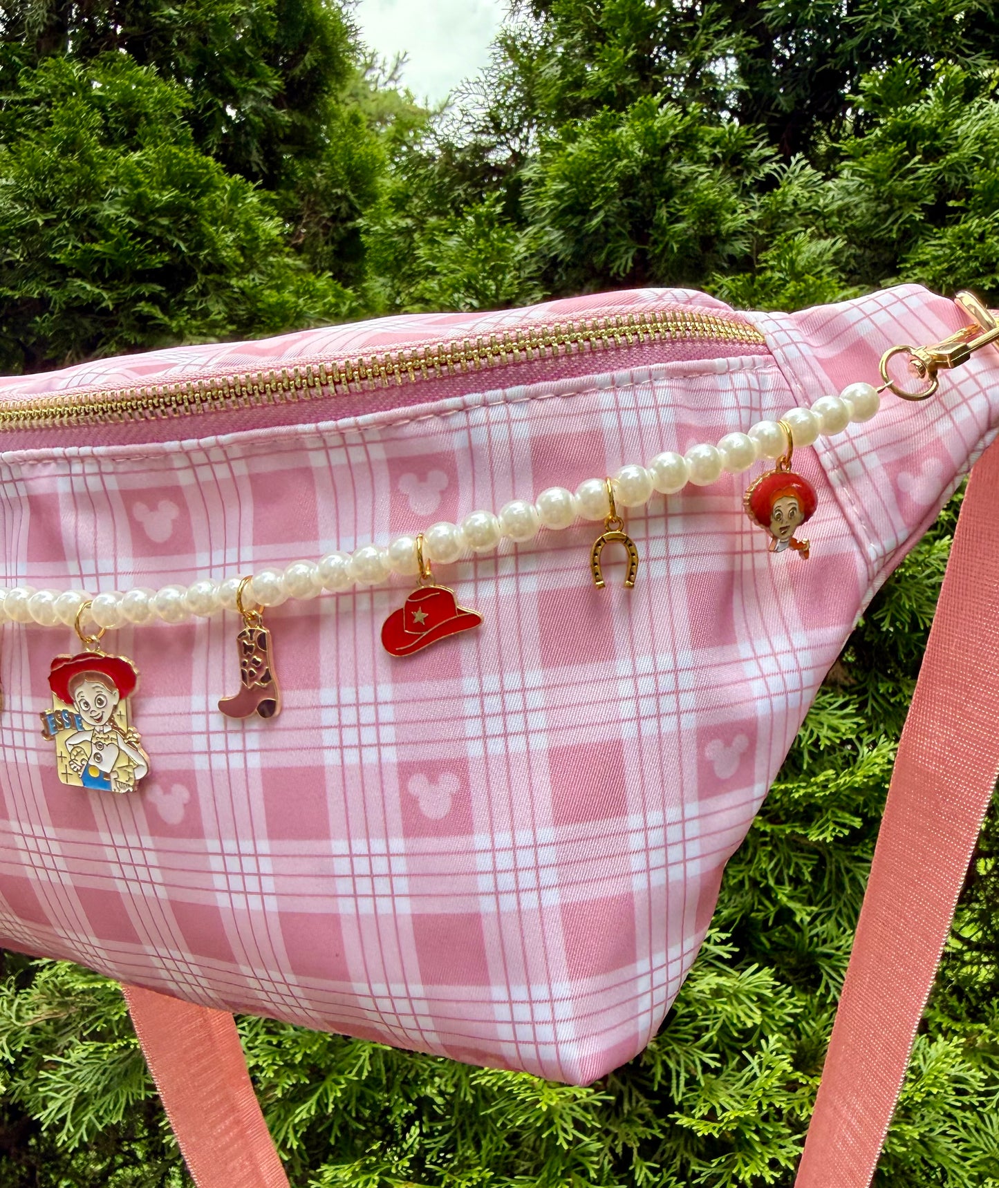 Yodeling Cowgirl Pearl Bag Chain