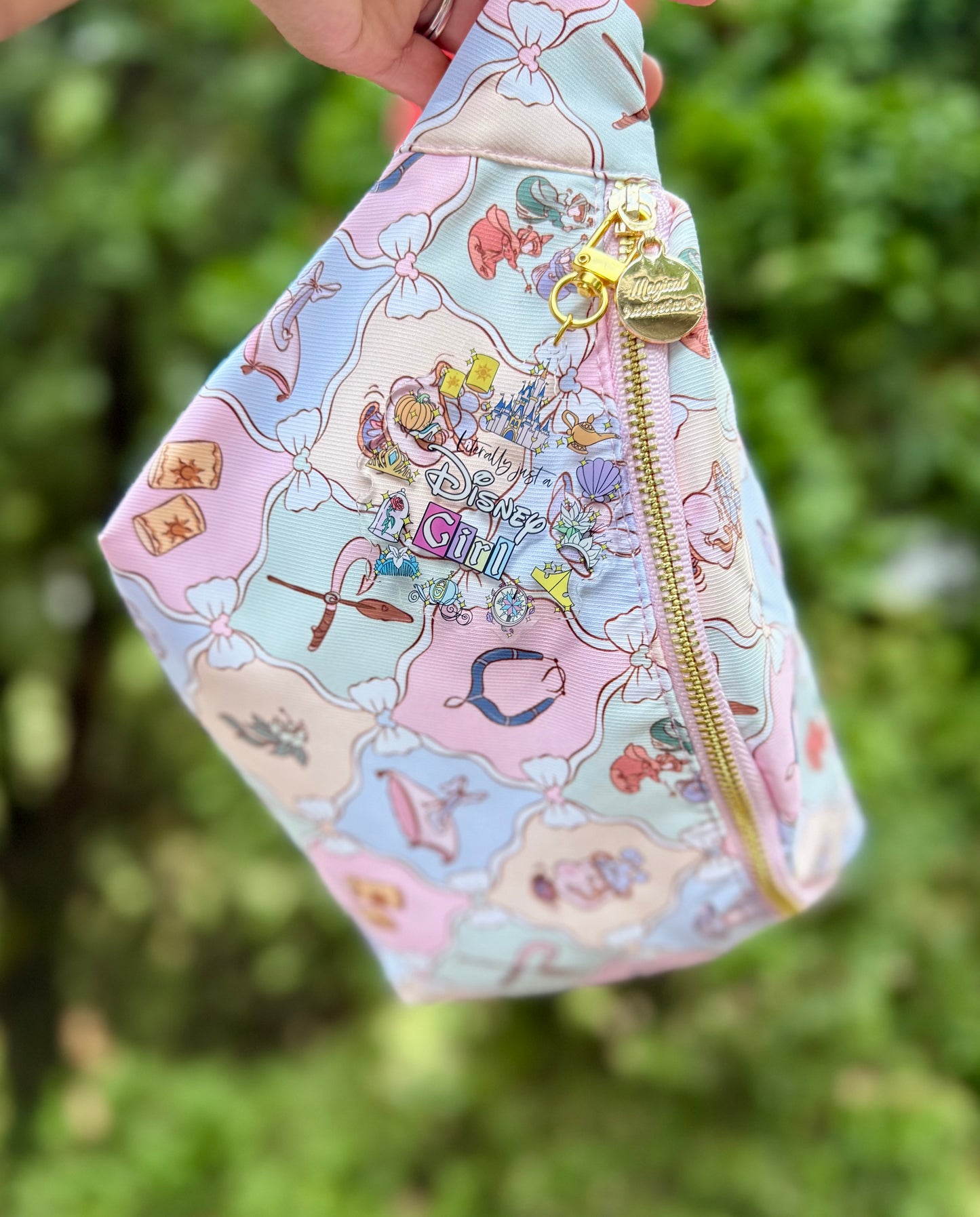 Just a Girl Bag Charm