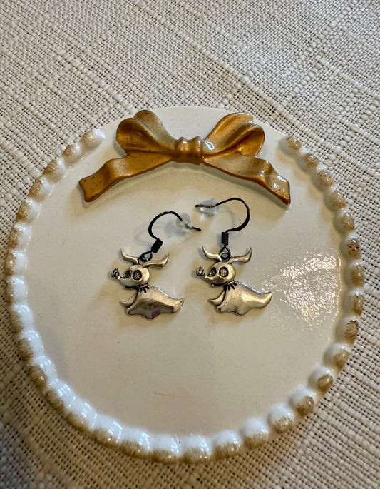 Ghost Pup Earrings