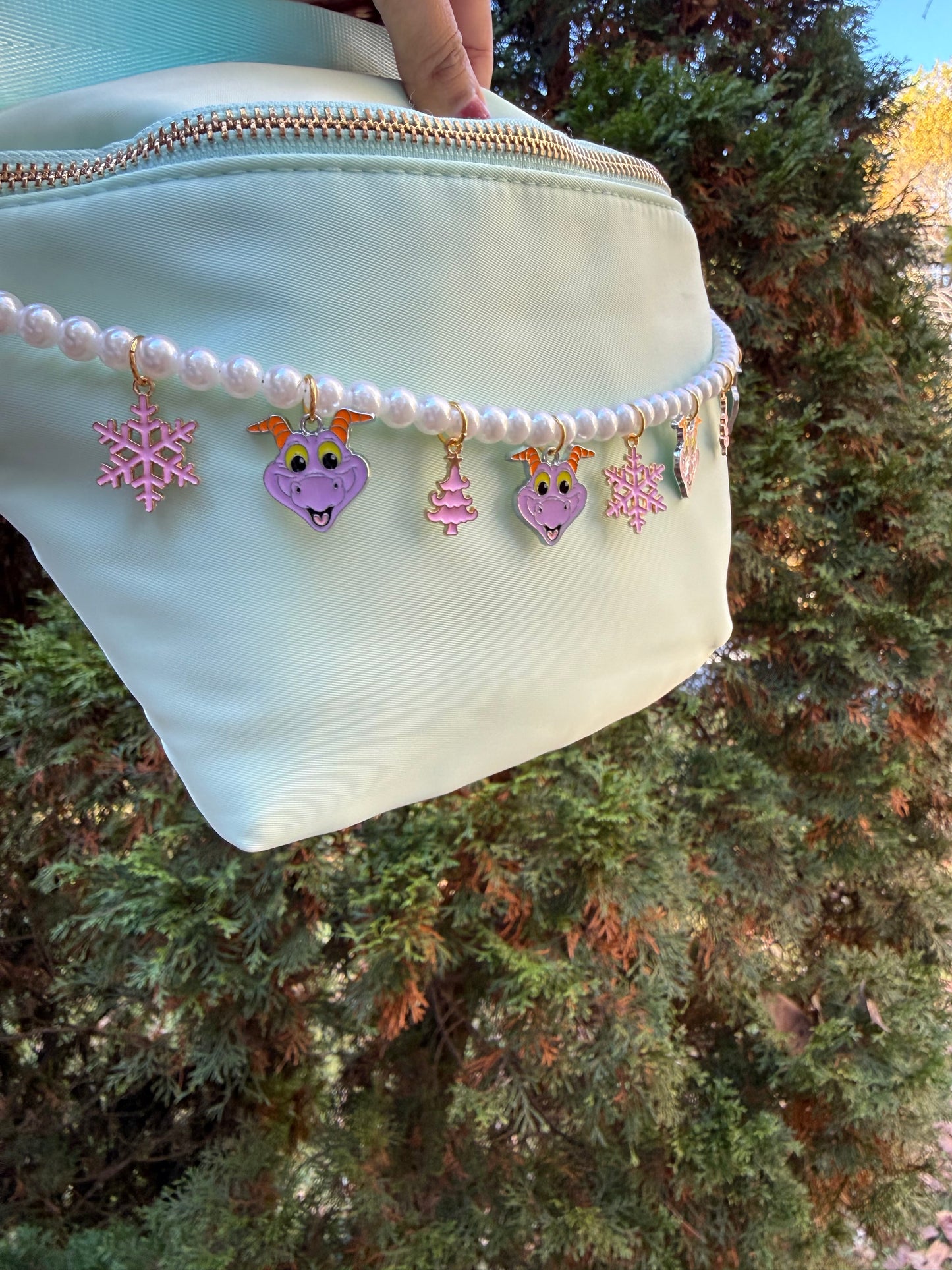 Pinkmas Dragon Bag Chain