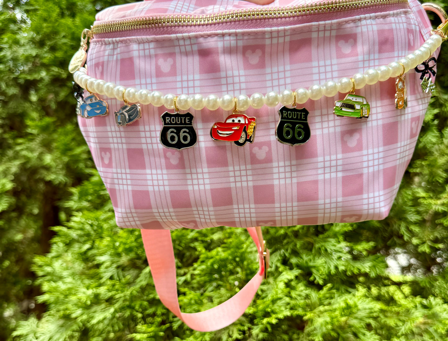 Coquette Racing Pals Bag Chain