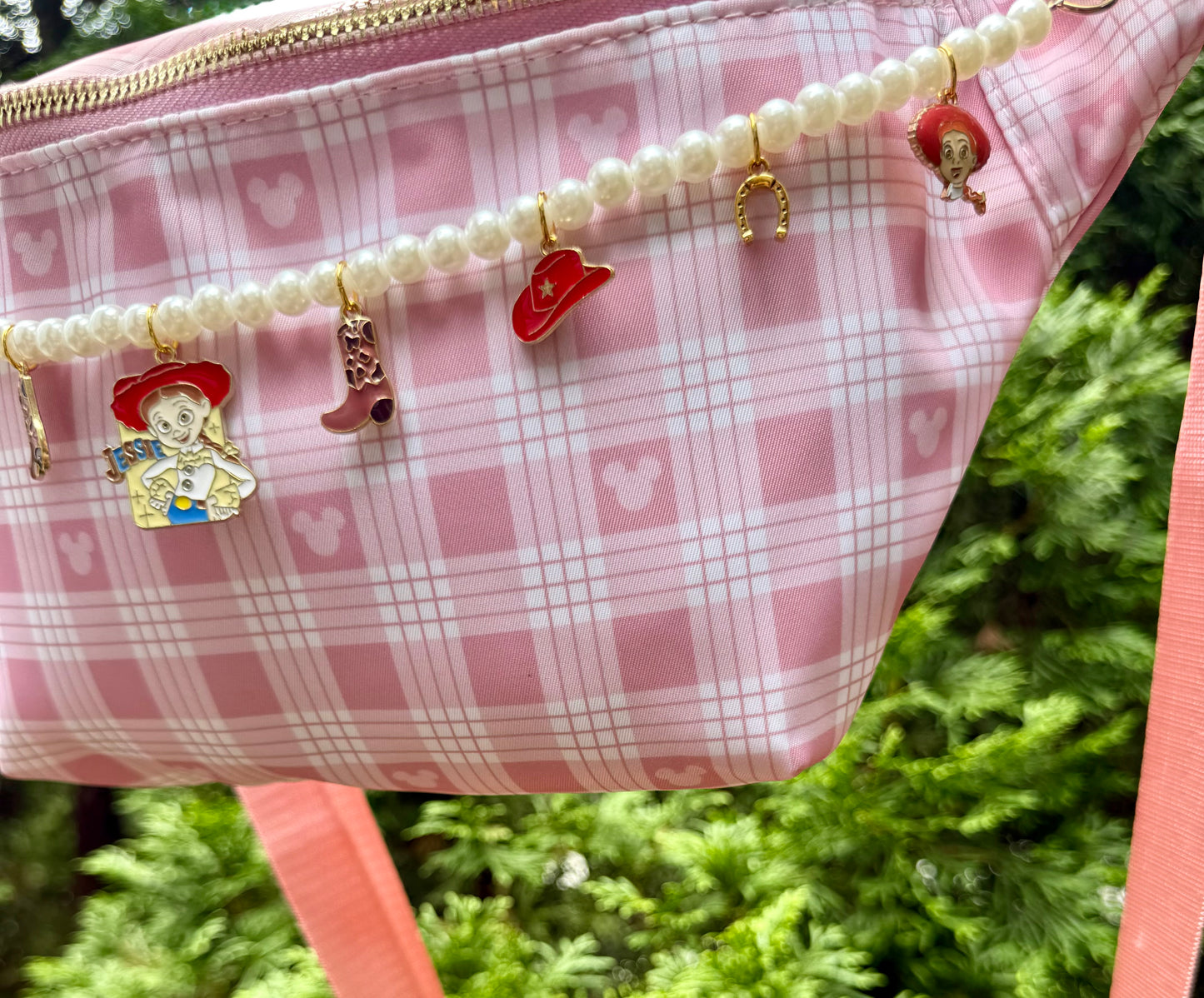 Yodeling Cowgirl Pearl Bag Chain