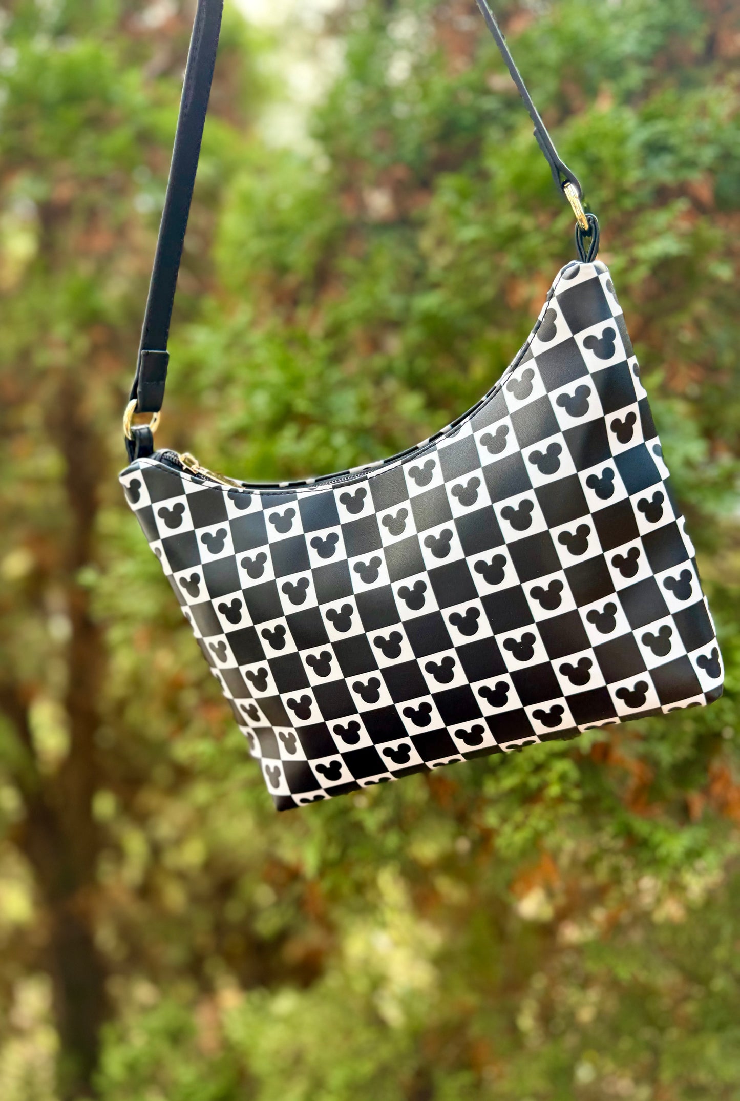 Magical Checkerboard Shoulder Bag