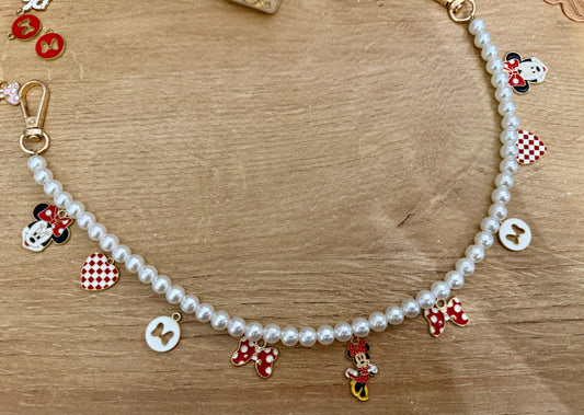 Custom Minnie bag chain