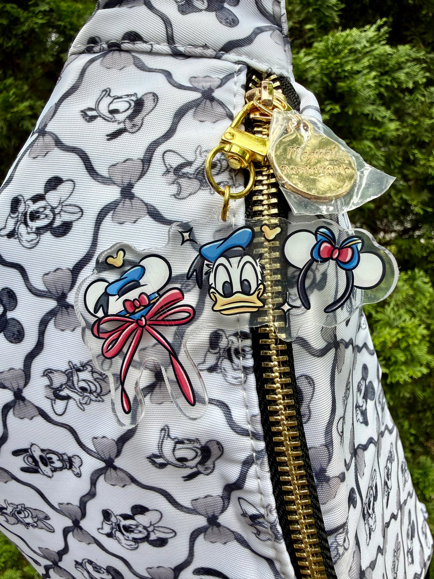 Donald Ears Bag Charm
